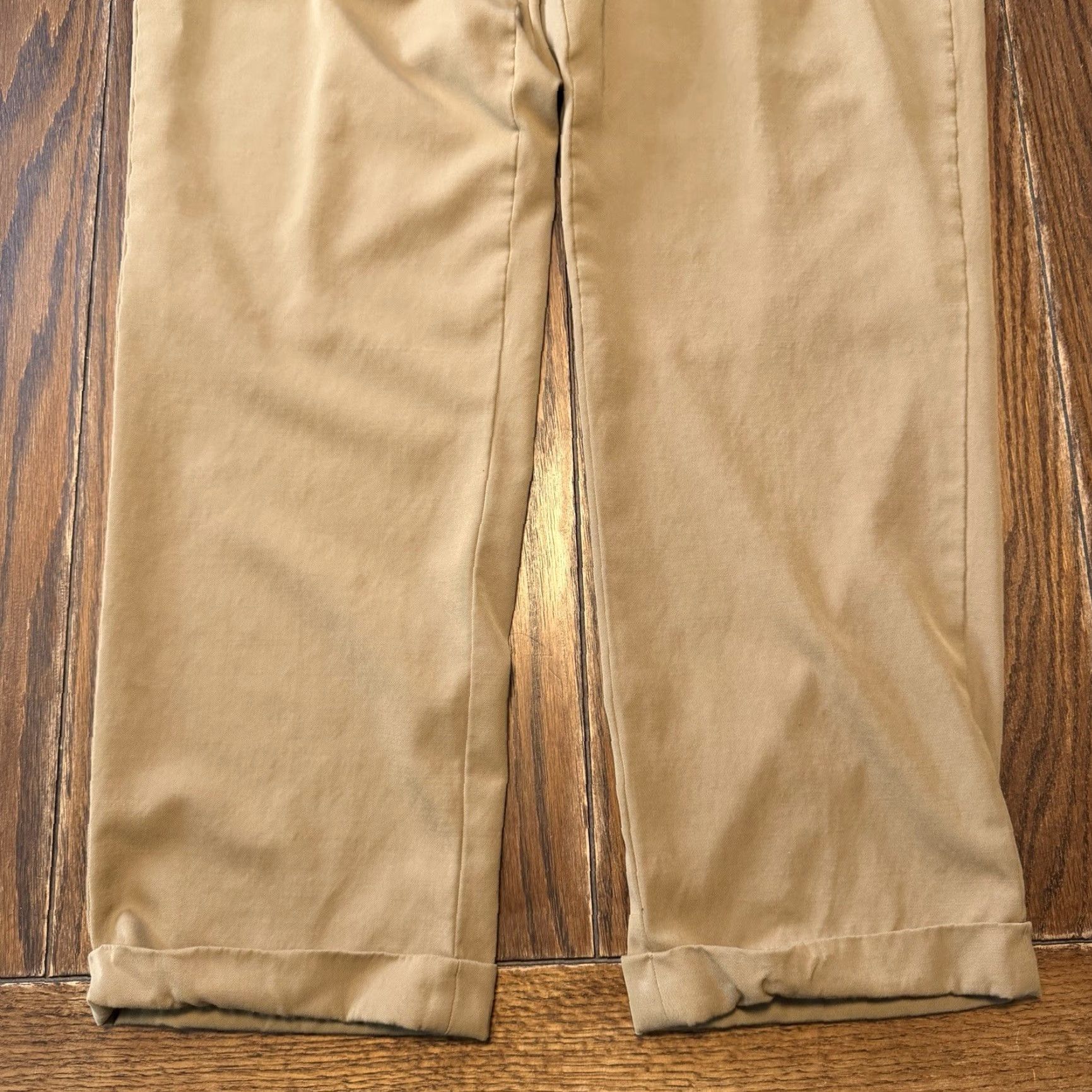 Vintage Ben Silver Charleston Pants Men’s 36x29 Wool Brown USA Made Pleated Cuffed Regular Straight Pants Mens Brown 80s 90s USA Size US 36 / EU 52 - 2 Thumbnail