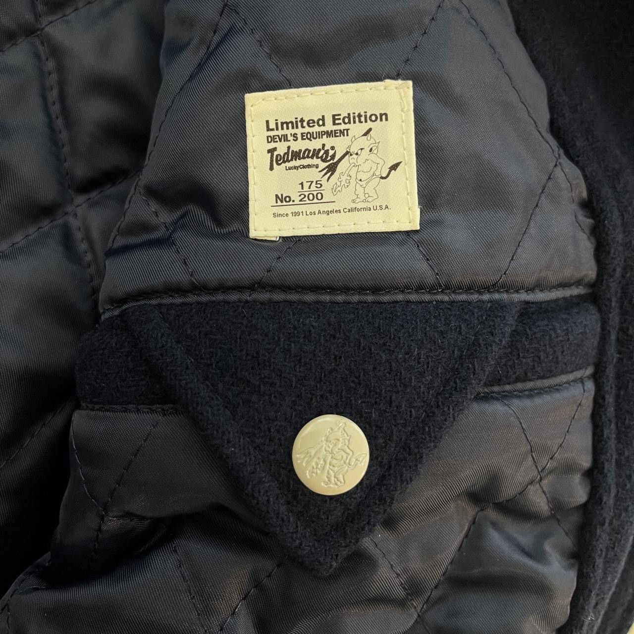 Tedman × Vintage Tedman’s 'Lucky Devil' Varsity Jacket Size US M / EU 48-50 / 2 - 6 Thumbnail