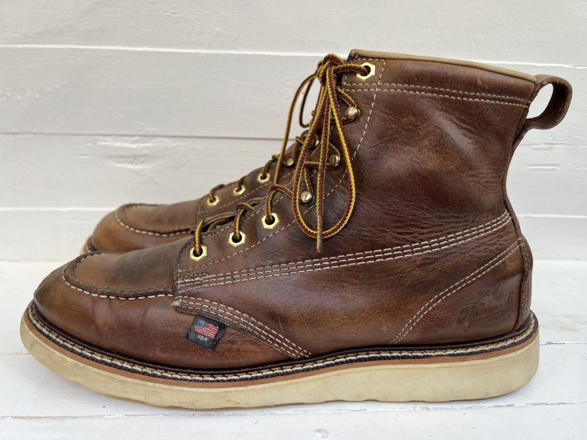 Thorogood Thorogood 814-4203 Men's 6" Leather Non Safety Work Boots Size US 11.5 / EU 44-45 - 4 Thumbnail