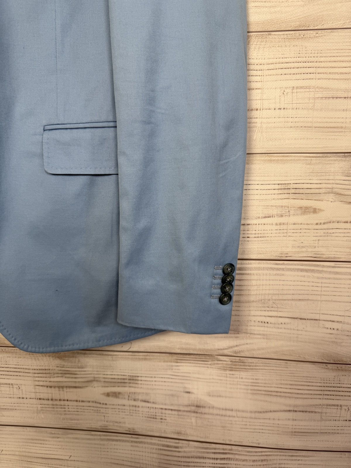 SCABAL Scabal Navy Wool Cashmere Suit Blazer jacket trousers pants Size 48R - 5 Thumbnail