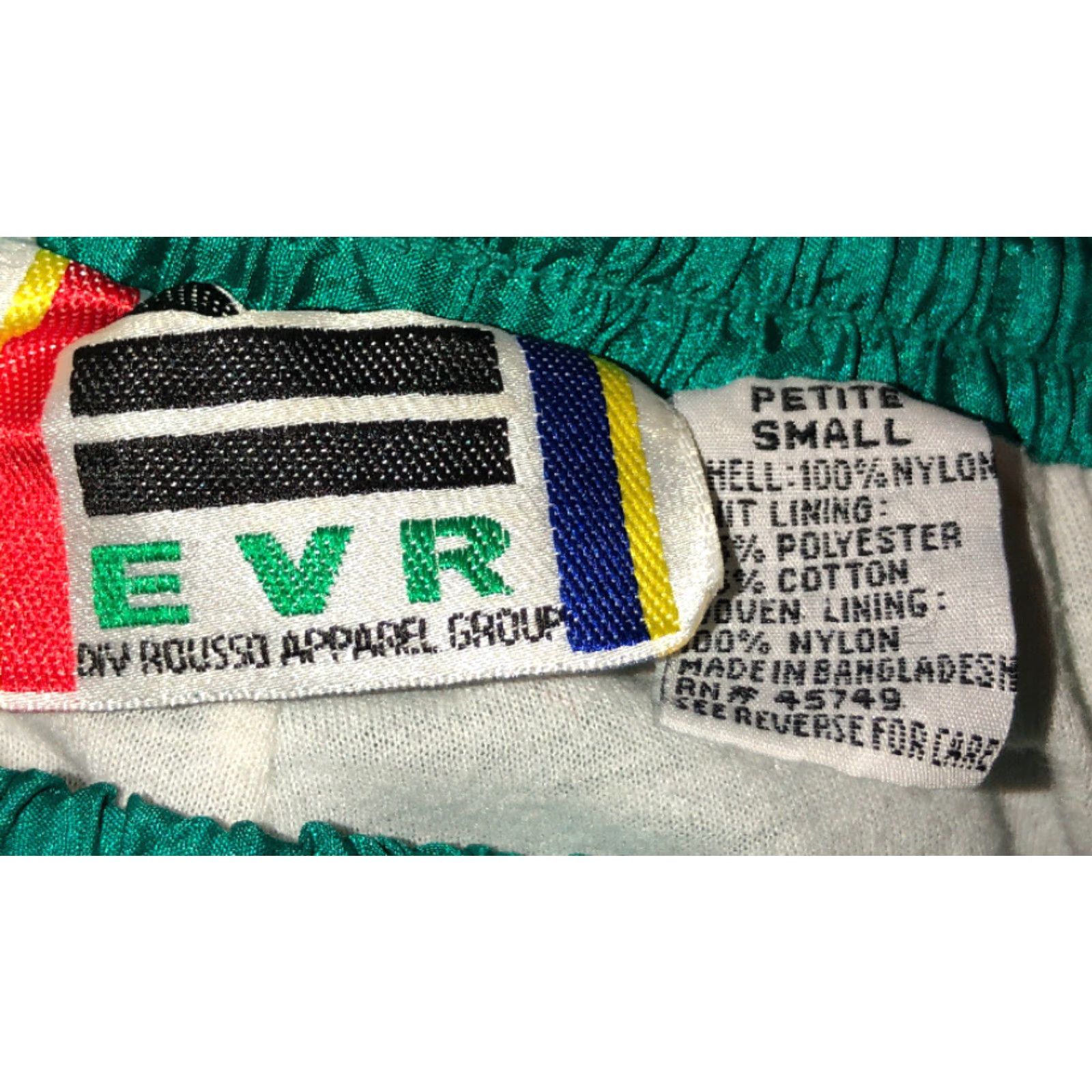 Altea VINTAGE EVR Womens Pants Jogging Nylon Mid Rise Size Small Petite Greenathletic,Comfort Size 28" / US 6 / IT 42 - 5 Thumbnail