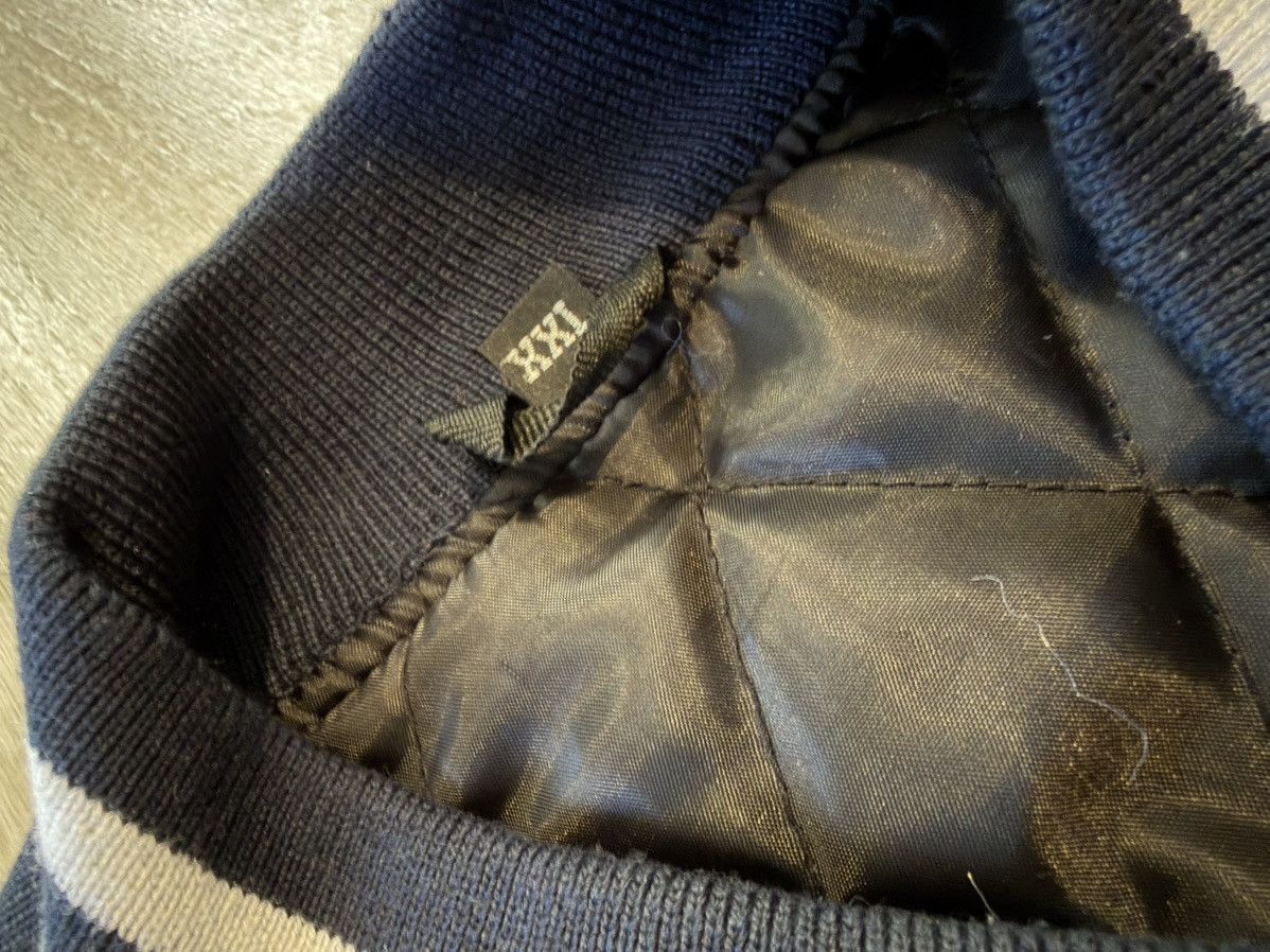 Vintage Vintage Wool Varsity Bomber Broncos Faux Leather Sleeves 2X Size US XXL / EU 58 / 5 - 8 Thumbnail