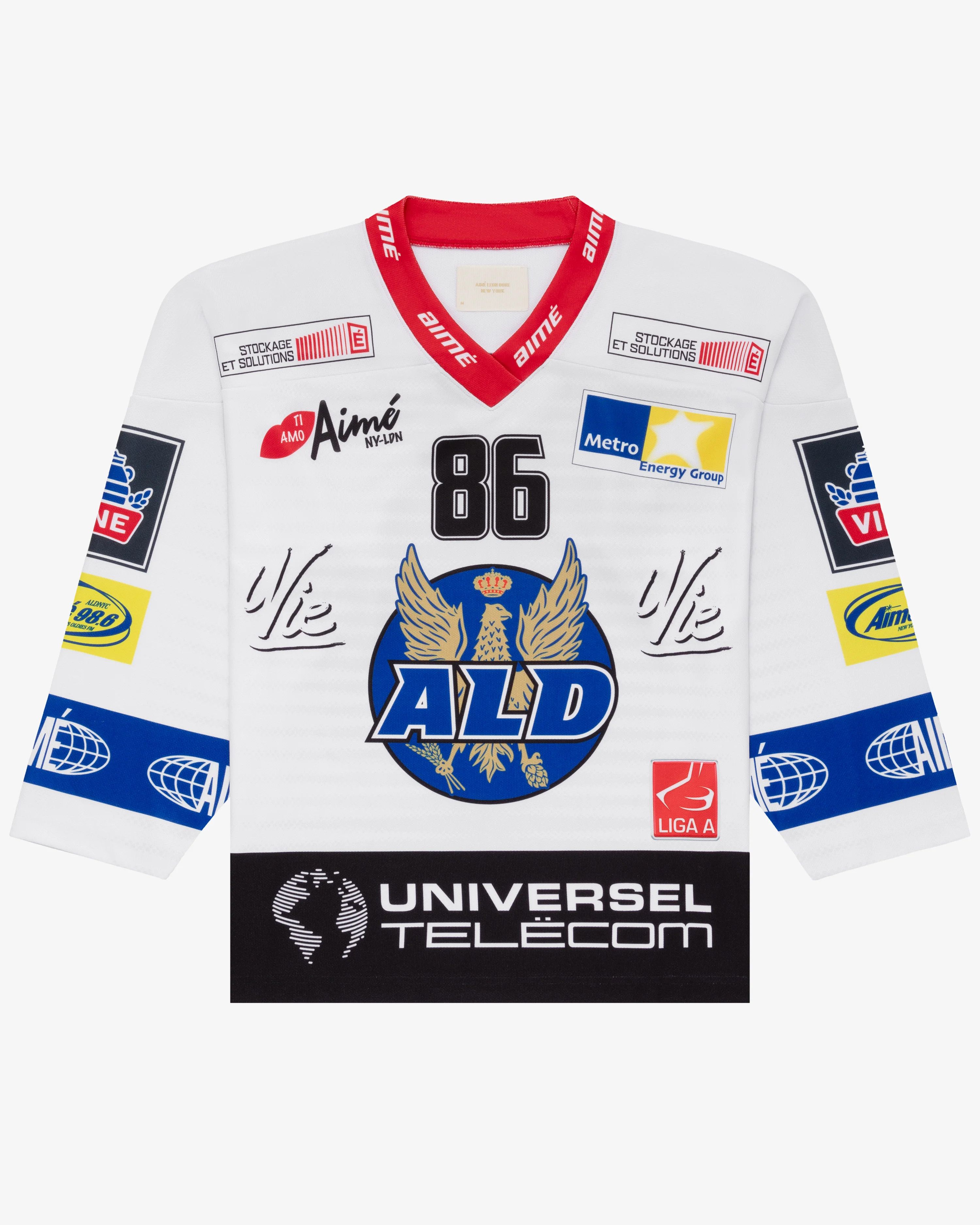 Aime Leon Dore Aime Leon dore team practice jersey bright