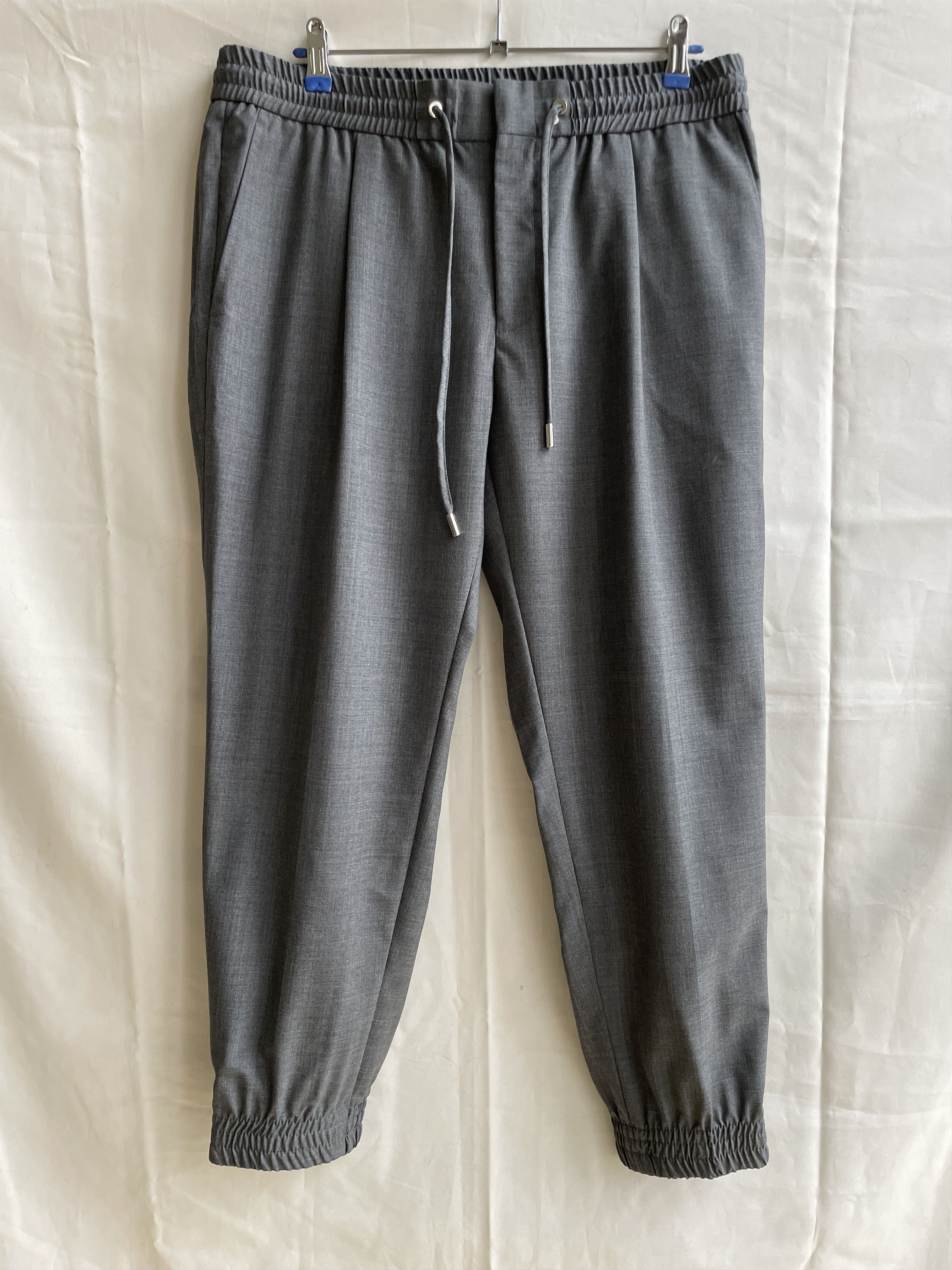 Suitsupply BNWT Suitsupply Drawstring Ames Cropped Pleat Trousers Size US 40 / EU 56 - 1 Thumbnail