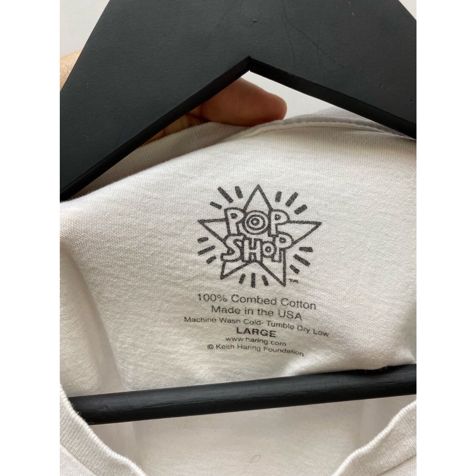 Keith Haring Keith Haring Statue Of Liberty T-shirt Size L White Size US L / EU 52-54 / 3 - 18 Thumbnail