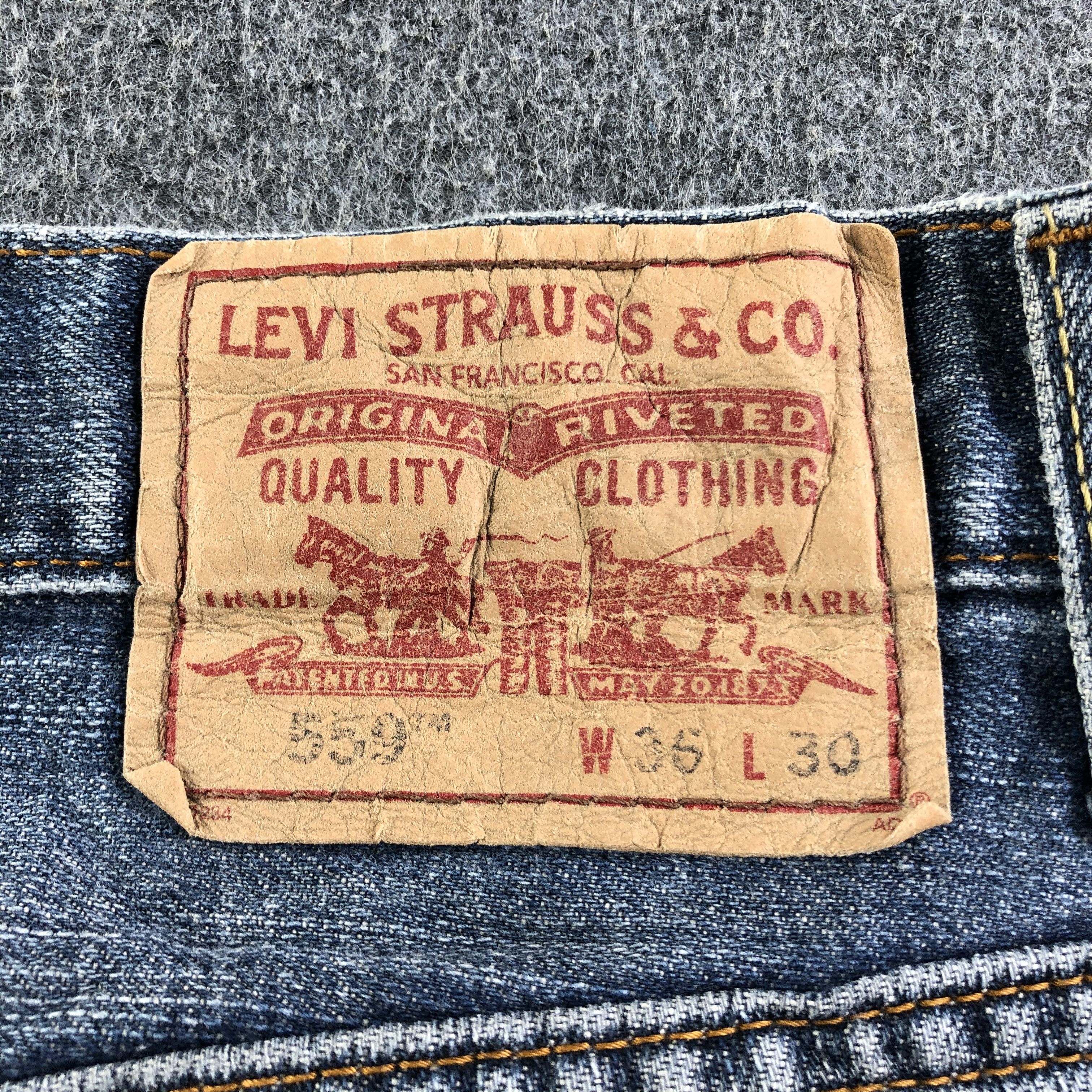 Levi's Vintage Levis 559 Jeans-J3215 Size US 36 / EU 52 - 5 Thumbnail