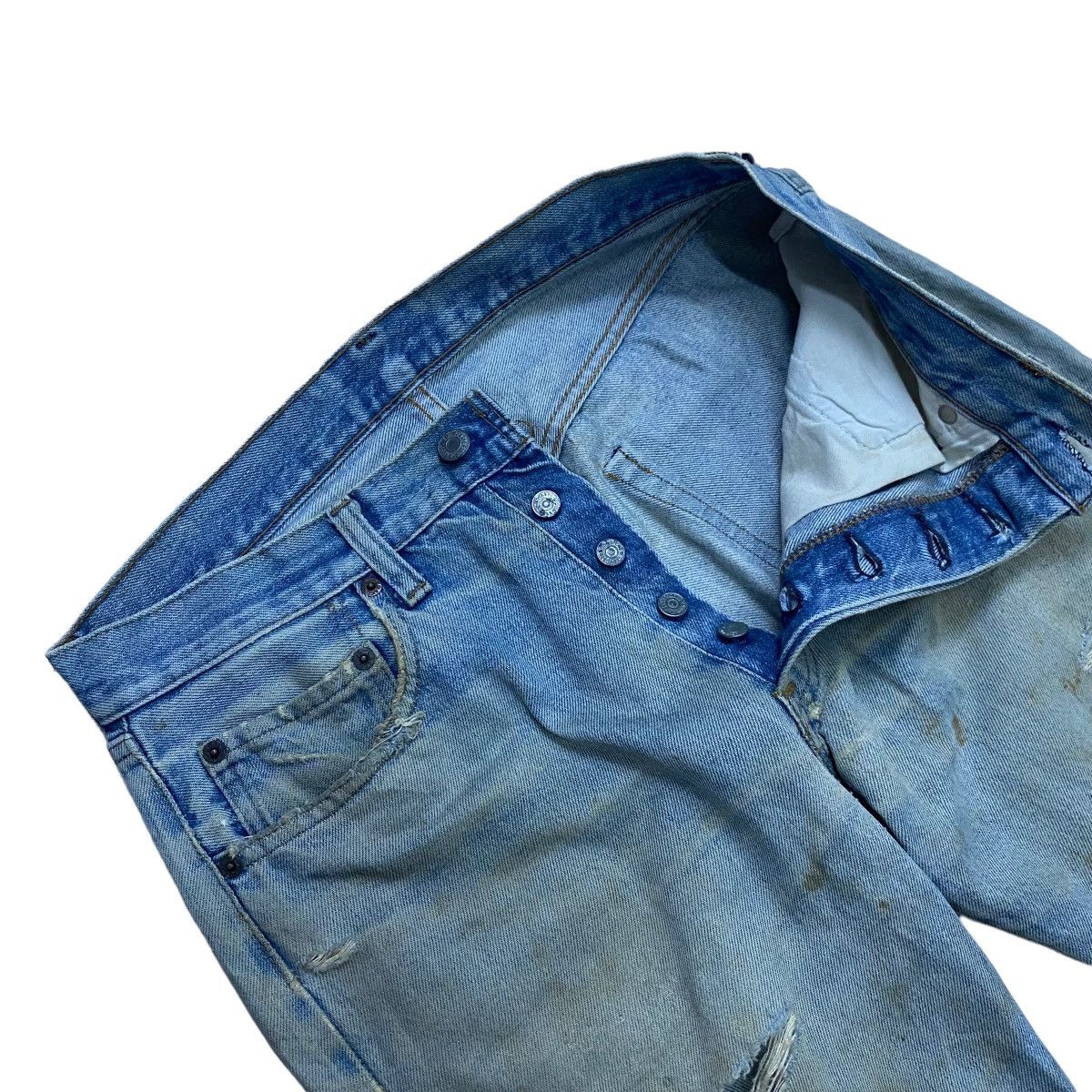 Levi's Vintage 60s Levis 501 Redline _6 Selvedge Single R Size US 30 / EU 46 - 7 Thumbnail