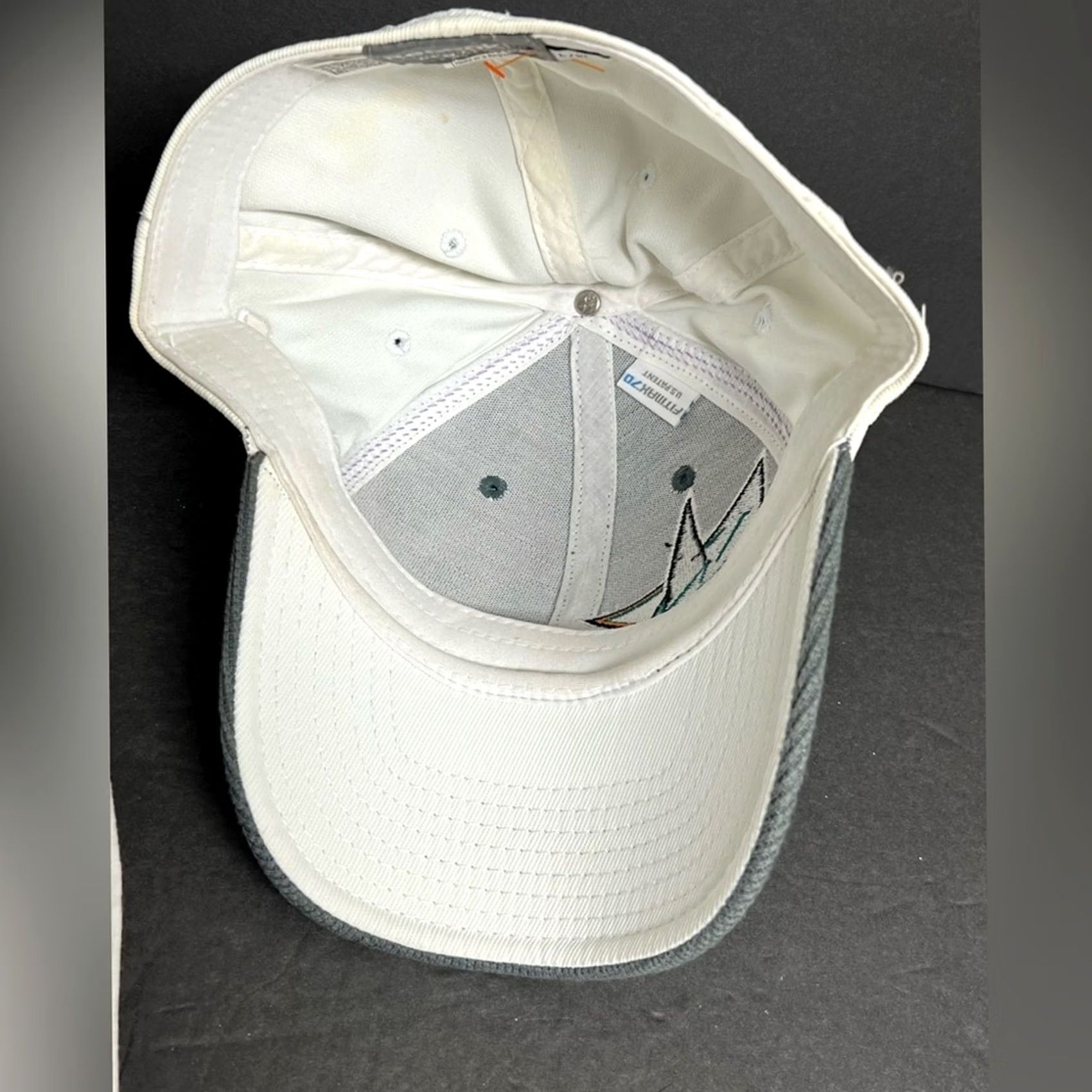Reebok NHL Sharks Reebok Hat Cap Fitted L/XL Men Gray Center Ice Hockey Mens Size ONE SIZE - 5 Thumbnail