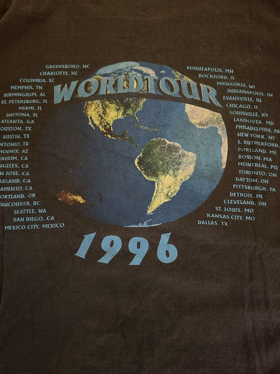 AC/DC AC/DC 1996 Ballbreaker World Tour Vintage Tee Size US XL / EU 56 / 4 - 3 Thumbnail