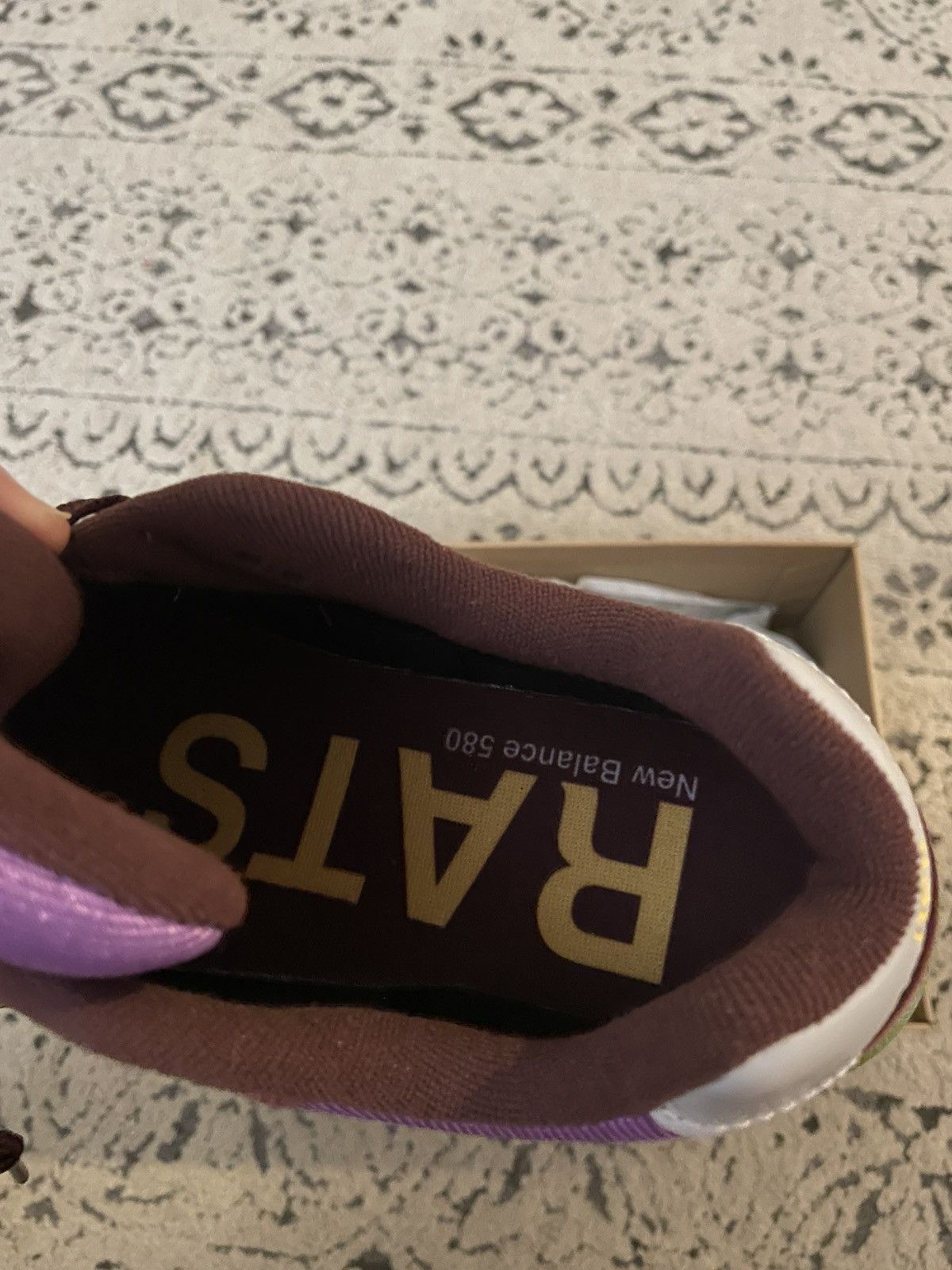 New Balance × Stray Rats Stray rats 580 Size US 9 / EU 42 - 2 Thumbnail
