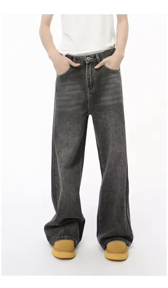 Vintage washed faded cleanfit skate punk grunge baggy jeans Size US 33 - 4 Thumbnail