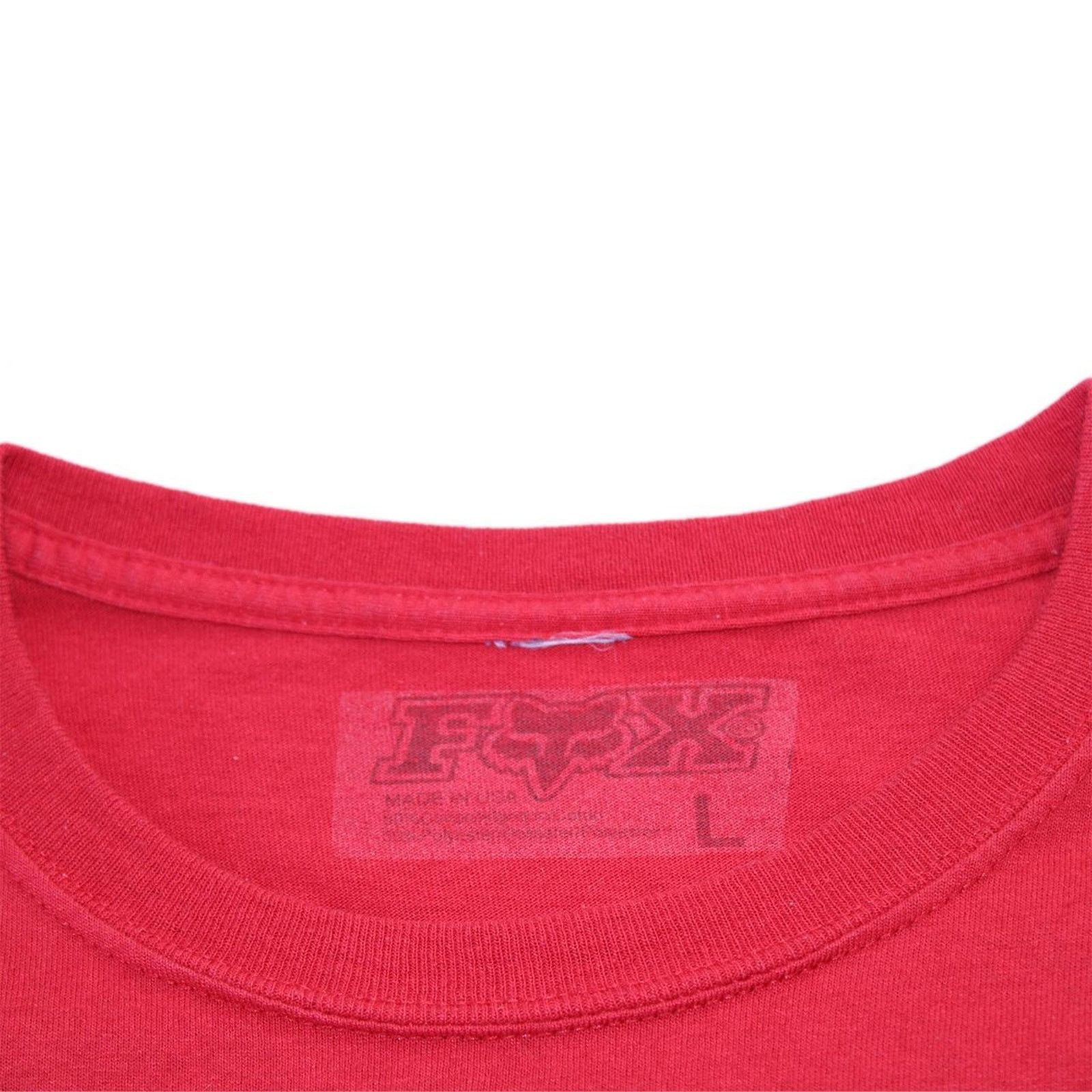 Fox Racing Y2K 2000'S Monster Energy Fox Racing Red Graphic Tee Size US L / EU 52-54 / 3 - 4 Thumbnail