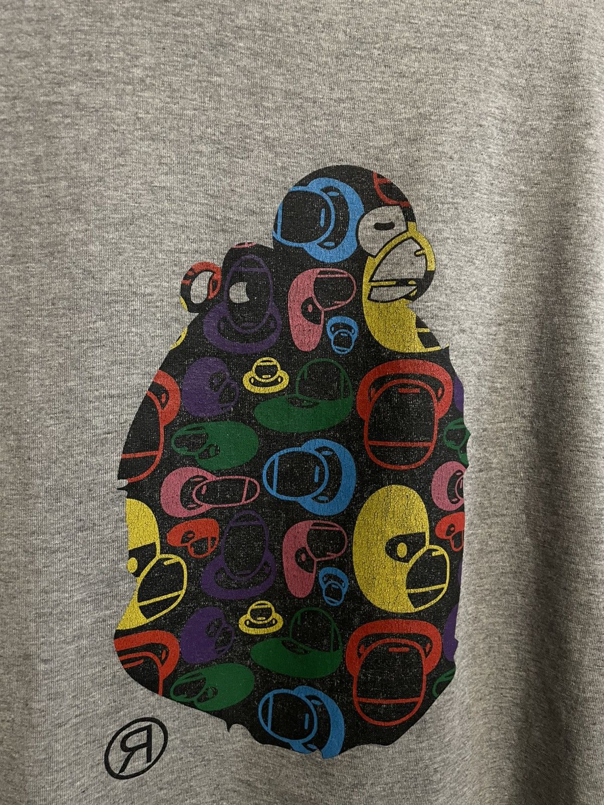 Bape A bathing ape big logo Japan usa street vintage design rare Size US L / EU 52-54 / 3 - 4 Thumbnail