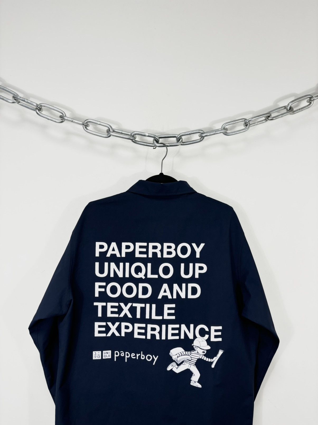 Uniqlo Paperboy X Uniqlo Rare Navy Blue Limited Capsule Jacket Coat Size US M / EU 48-50 / 2 - 3 Thumbnail
