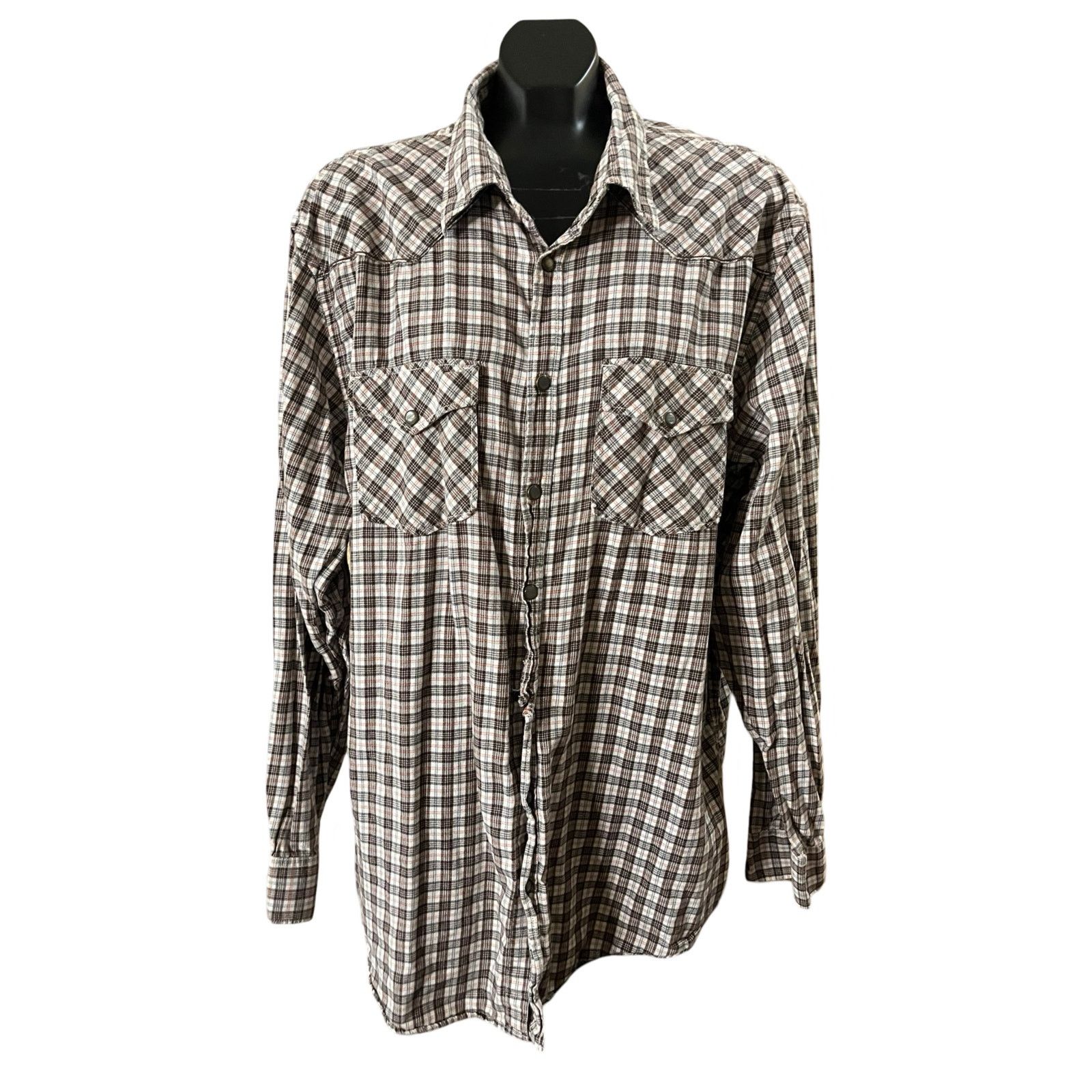 Old Navy Old Navy Men's Plaid Button-Down Shirt - Size XXL Size US XXL / EU 58 / 5 - 1 Thumbnail