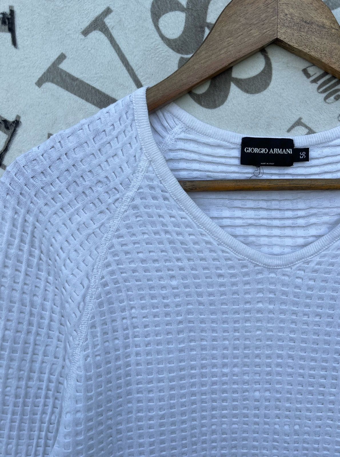 Giorgio Armani 🔥 GIORGIO ARMANI CABLE KNIT JUMPER Size US S / EU 44-46 / 1 - 4 Thumbnail