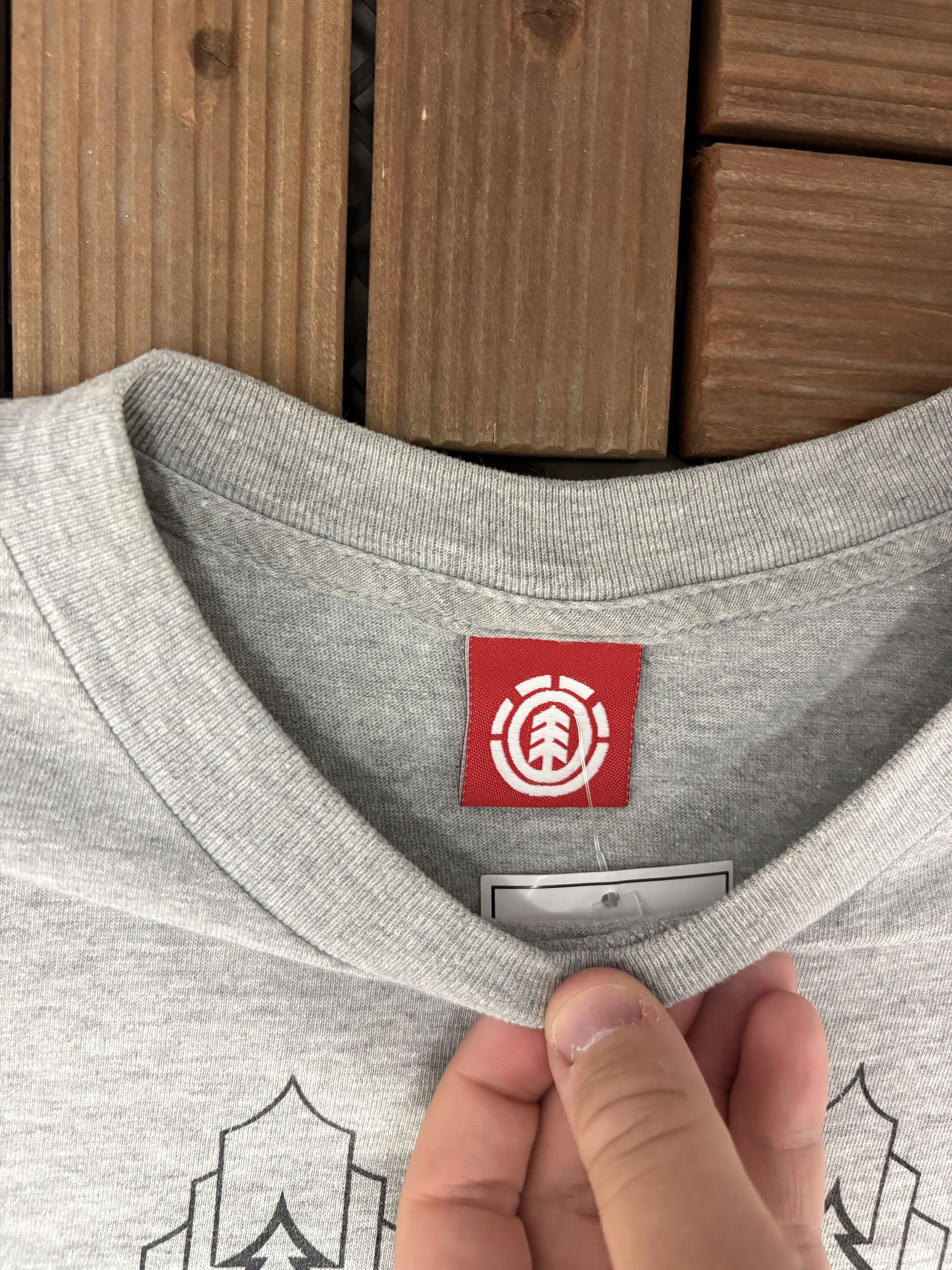 Element Element Skateboards Future & Nature Vintage Grey Tee Size US L / EU 52-54 / 3 - 4 Thumbnail