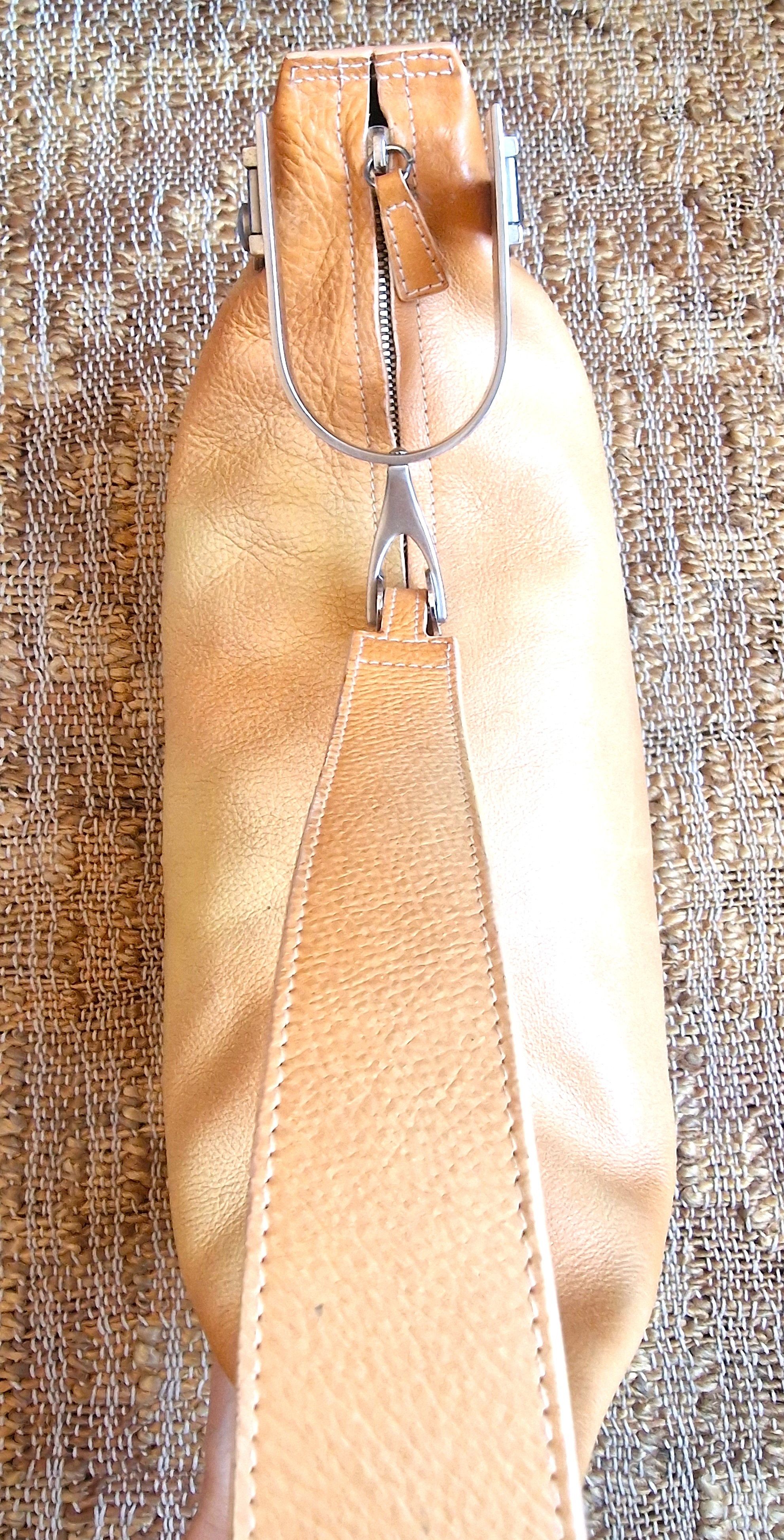 Jean Paul Gaultier Jean Paul Gaultier Leather Hobo Banana Shoulder Bag Size ONE SIZE - 14 Thumbnail