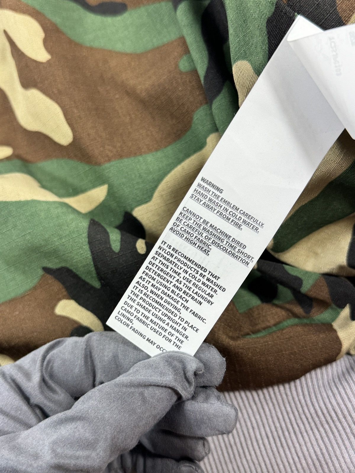Thug Club CAMOUFLAGE PRINT JACKET Size US XL / EU 56 / 4 - 10 Thumbnail