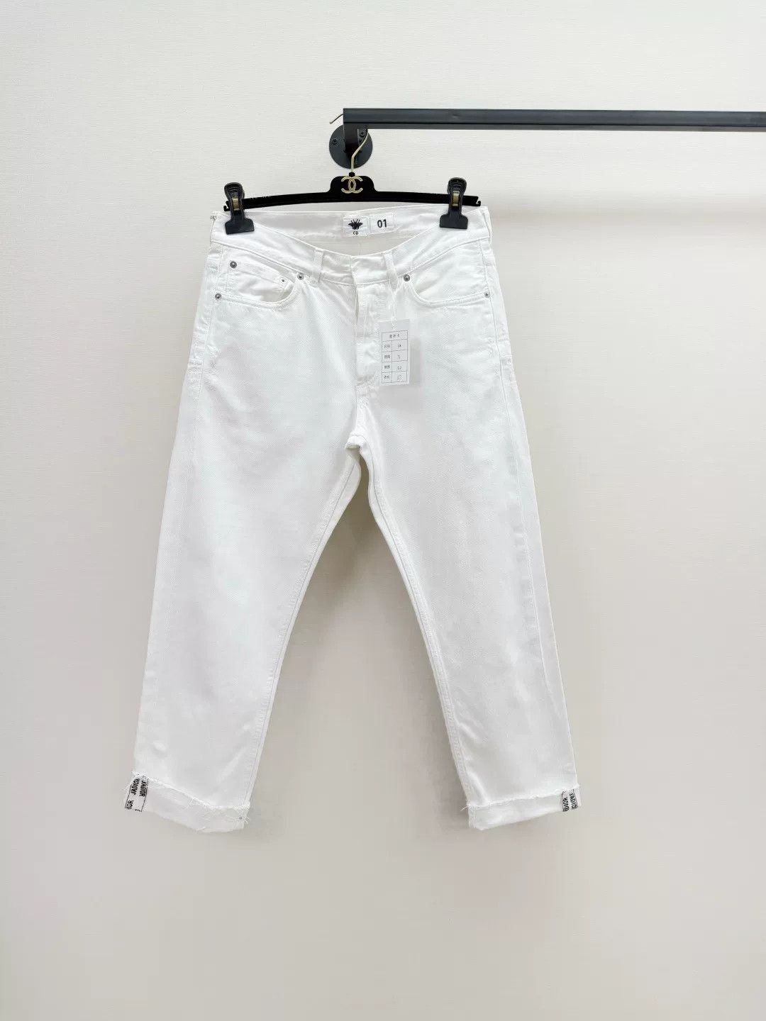 Dior Dior Embroidered Logo Jeans Size 36" / US 14 / IT 50 - 1 Thumbnail