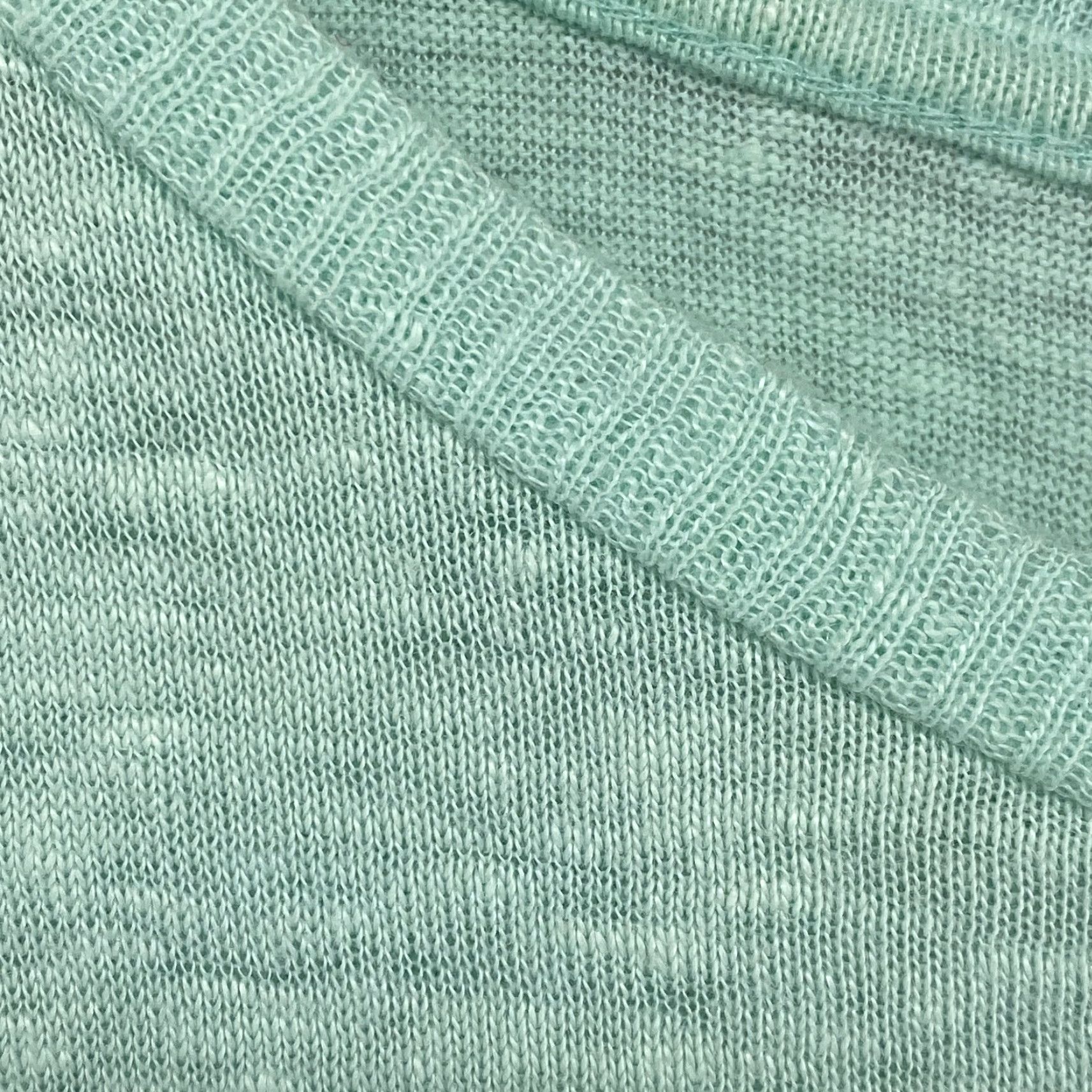 EILEEN FISHER Tunic 2XS Organic Linen Slub Jersey Oversized Dolman Sleeve Green Shirt Women 2XS Tunic Bohemian Retro Style