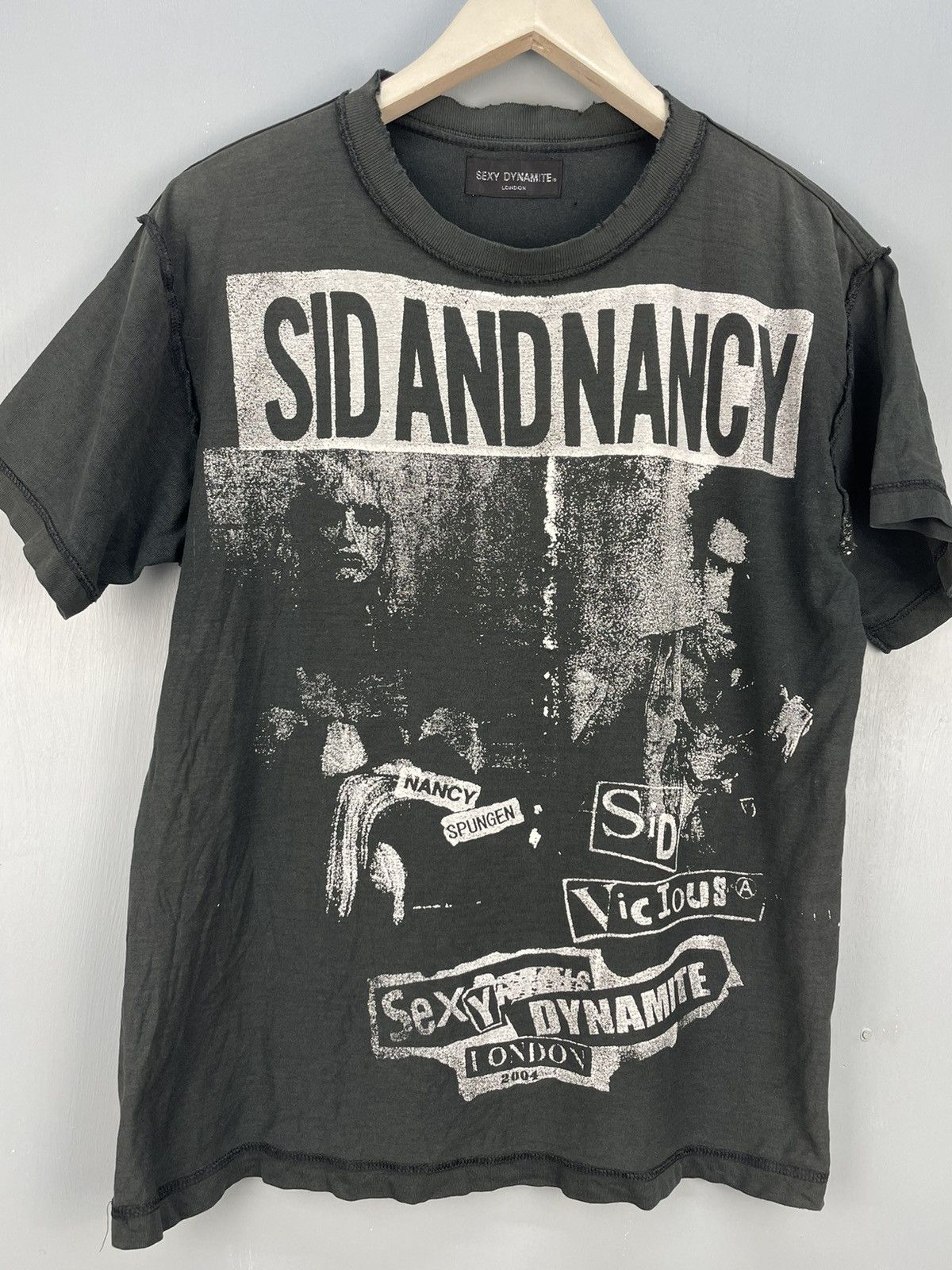 Japanese Brand Vintage Sexy Dynamite Sid and Nancy punk t shirt Size US M / EU 48-50 / 2 - 3 Thumbnail