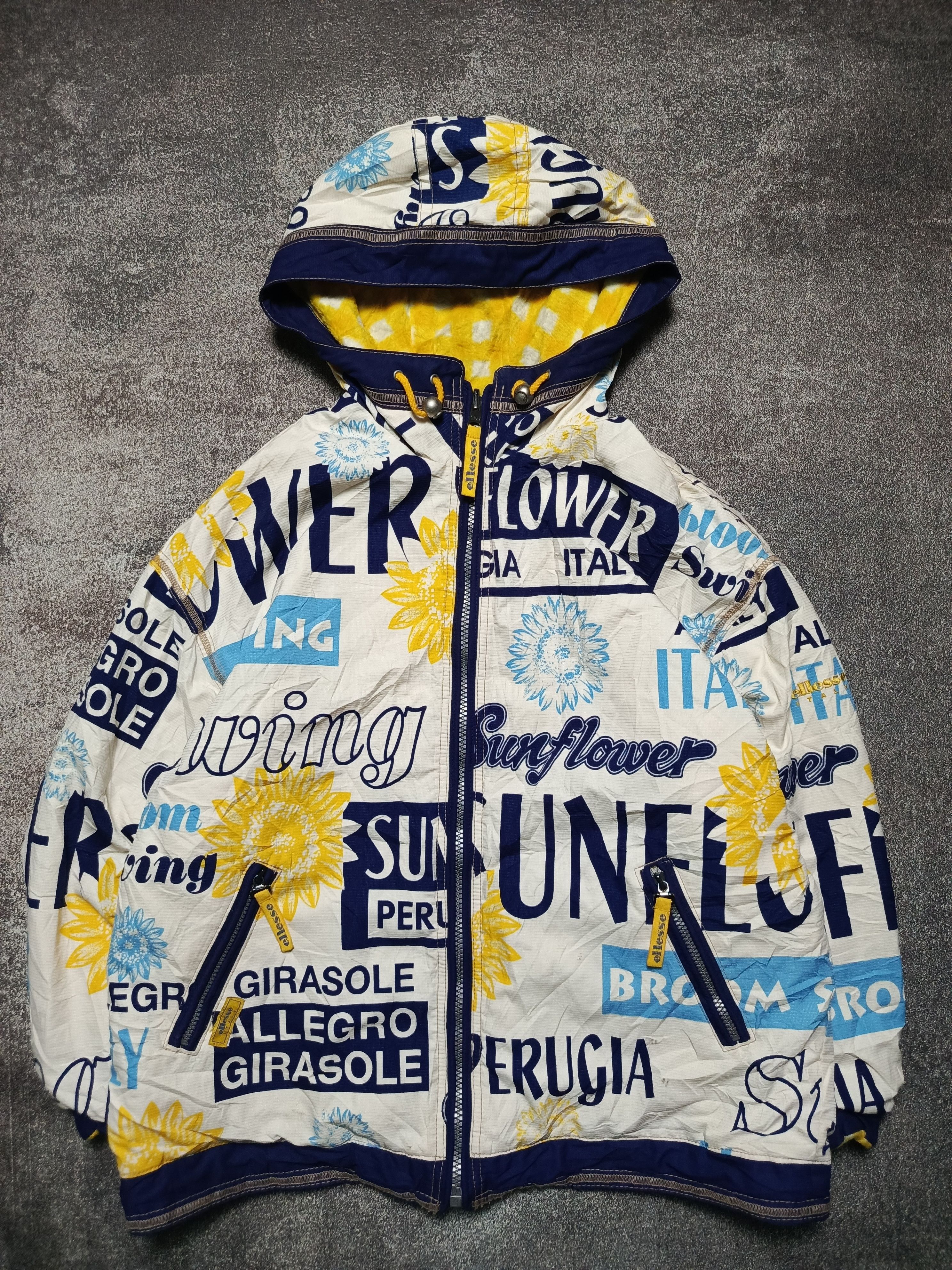 Ellesse × Goldwin Vintage Goldwin Japan Archive AOP Flower Art Y2k
