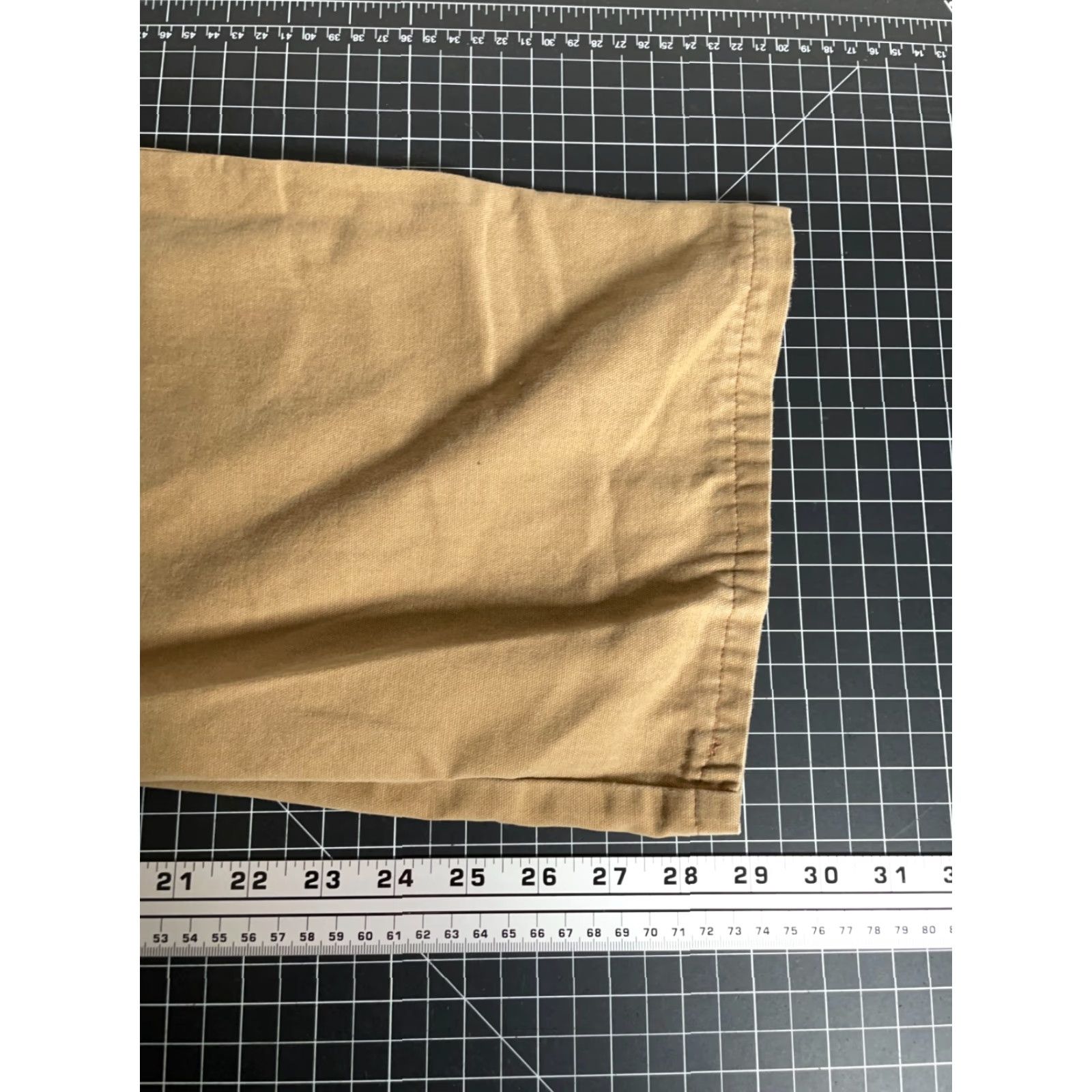 Prana VINTAGE prAna Carpenter Pants Belted Canvas Workwear US Made Brown Men’s Large (34 x 29) Fall Winter Seasonal Size US 34 / EU 50 - 6 Thumbnail