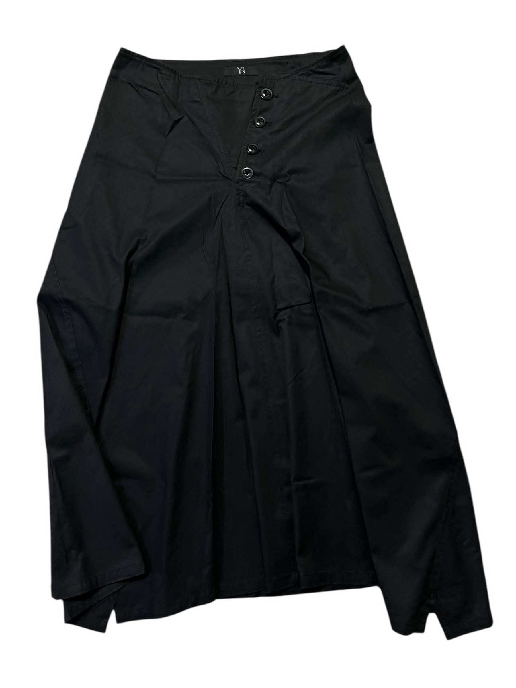 Y's Maxi Skirt Black