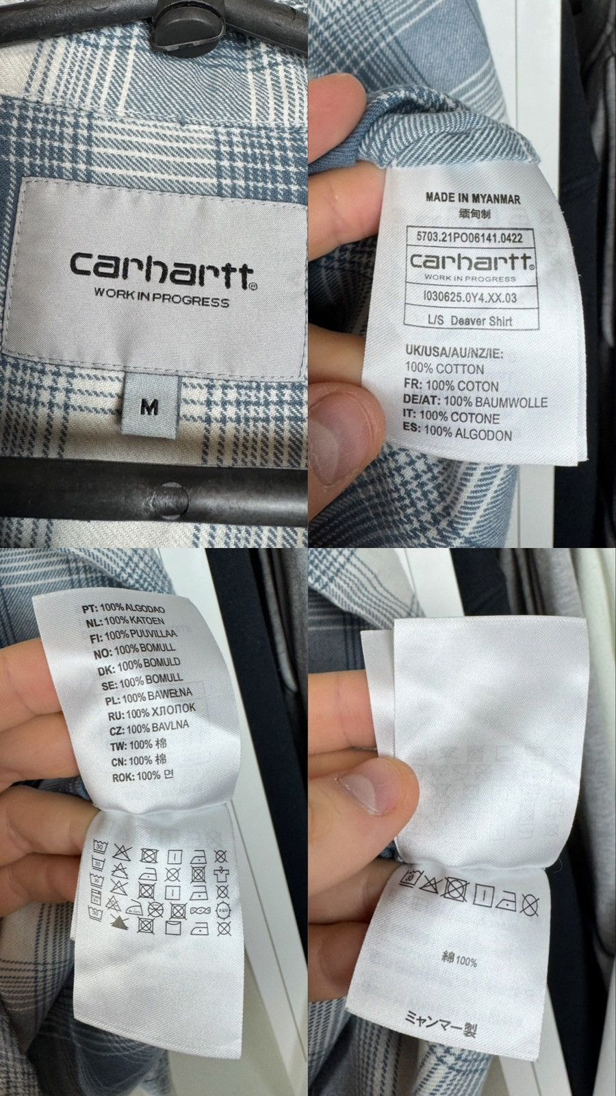 Carhartt Carhartt L/S Deaver Shirt Size US M / EU 48-50 / 2 - 6 Thumbnail