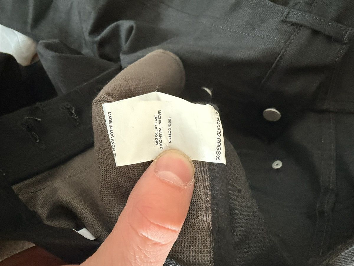 Unsound Rags Unsound Q-CUT selvedge denim Size US 30 / EU 46 - 7 Thumbnail