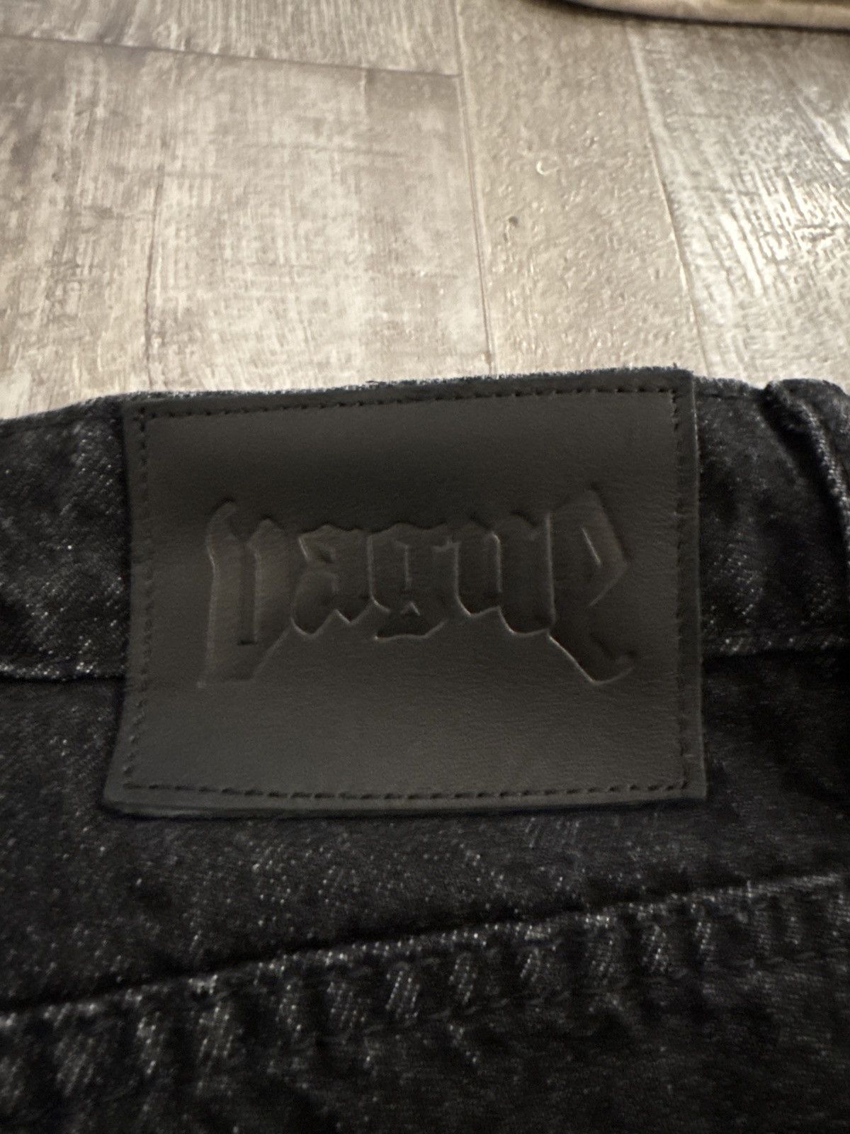 Other Vague Studios '85 FLARED DENIM [VINTAGE BLACK] Size US 32 / EU 48 - 3 Thumbnail