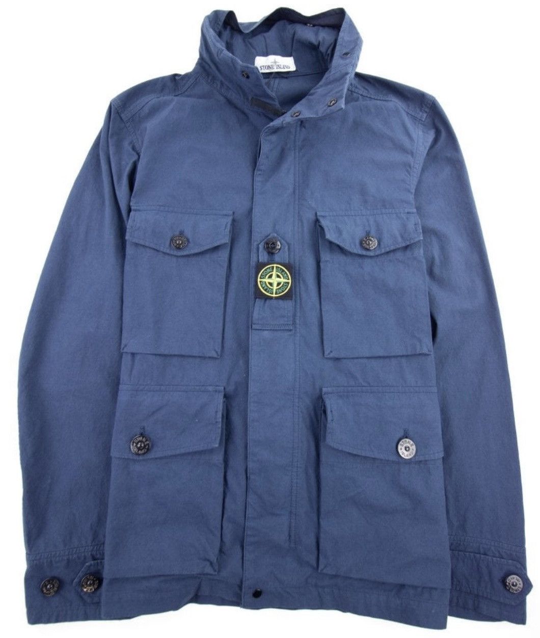 Stone Island Cotton Garment Dyed Cordura Jacket