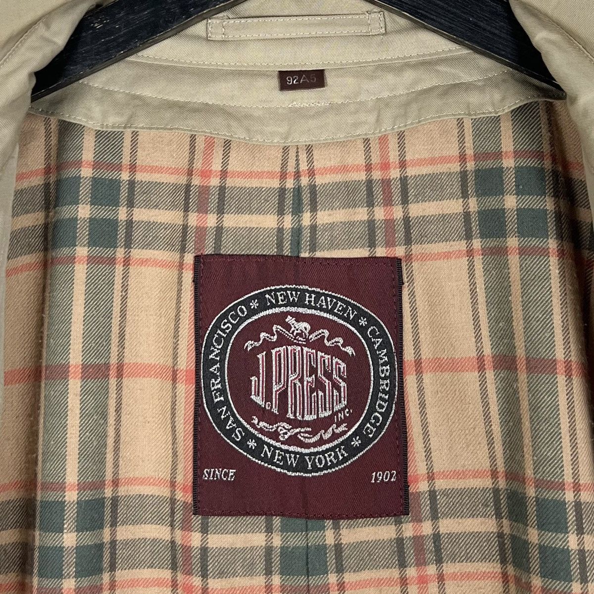 J. Press Vintage J Press Trench Coat Size US M / EU 48-50 / 2 - 7 Thumbnail