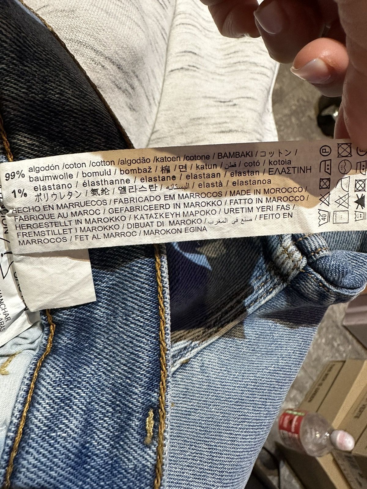 Zara Zara Slim Washed Blue Jeans Size 31 Size US 31 - 5 Thumbnail
