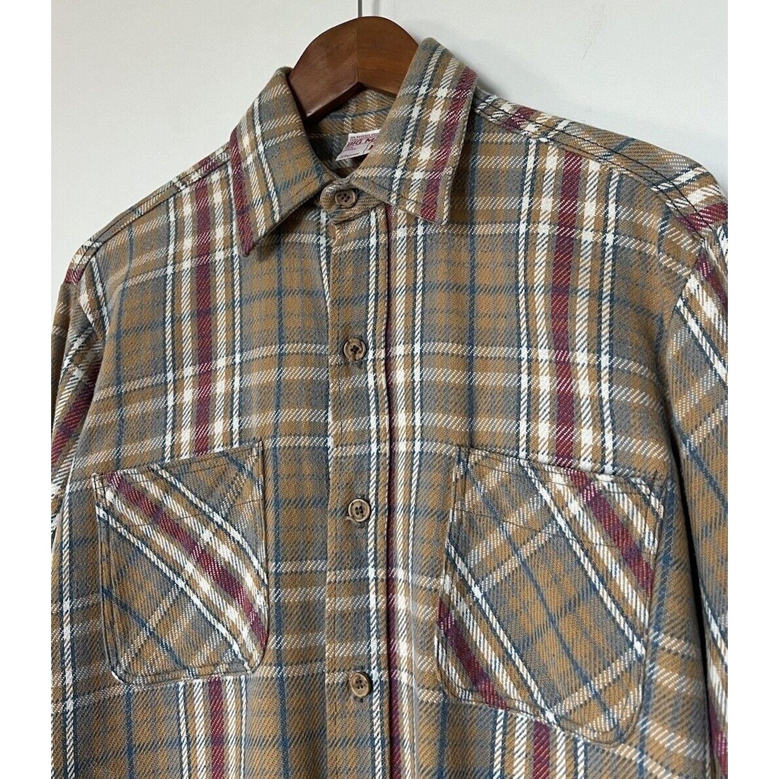 Big Mac Vintage Big Mac Flannel Shirt Men’s M Cotton Plaid JC Penney Size US M / EU 48-50 / 2 - 2 Thumbnail