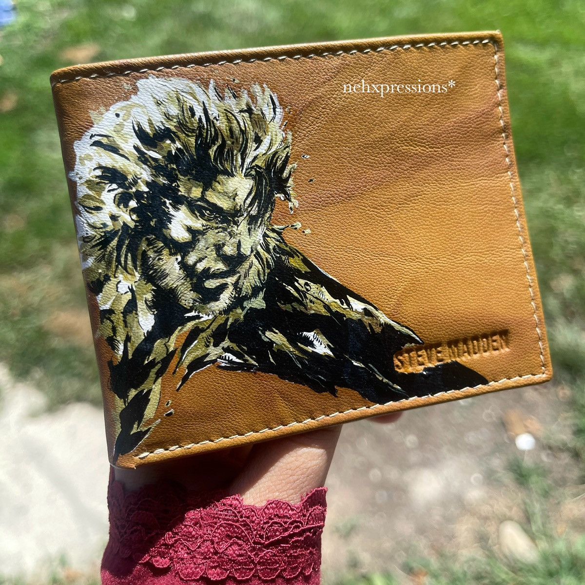 Steve Madden Metal Gear [Nehx] Custom Steve Madden Wallet Size ONE SIZE - 1 Thumbnail