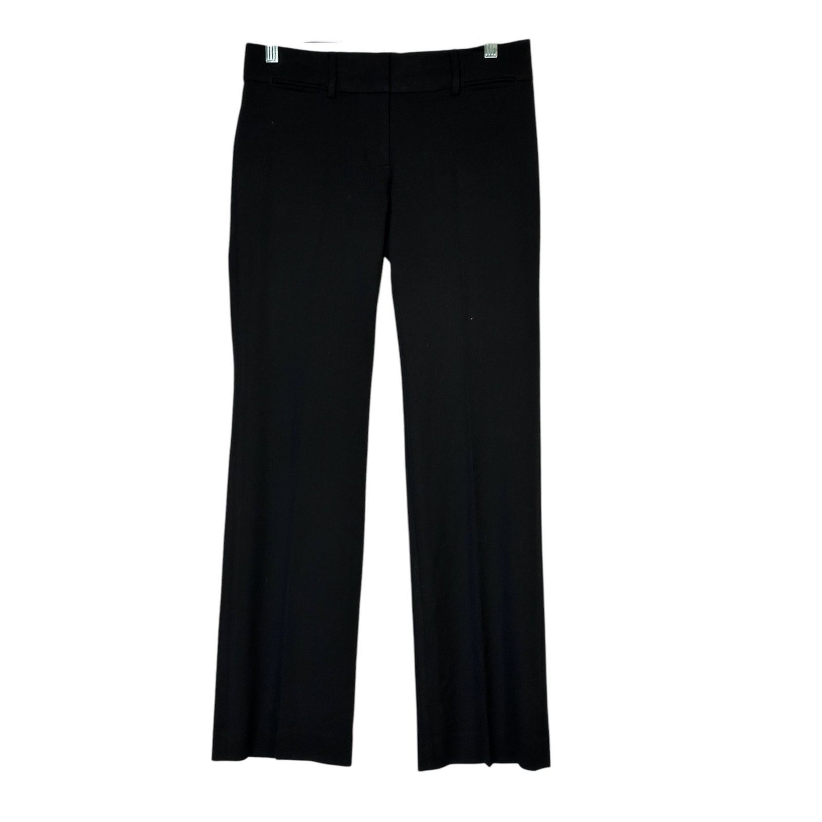 Loft Loft Marisa trouser black straight legs office pants size 0P Size 30" / US 8 / IT 44 - 9 Thumbnail