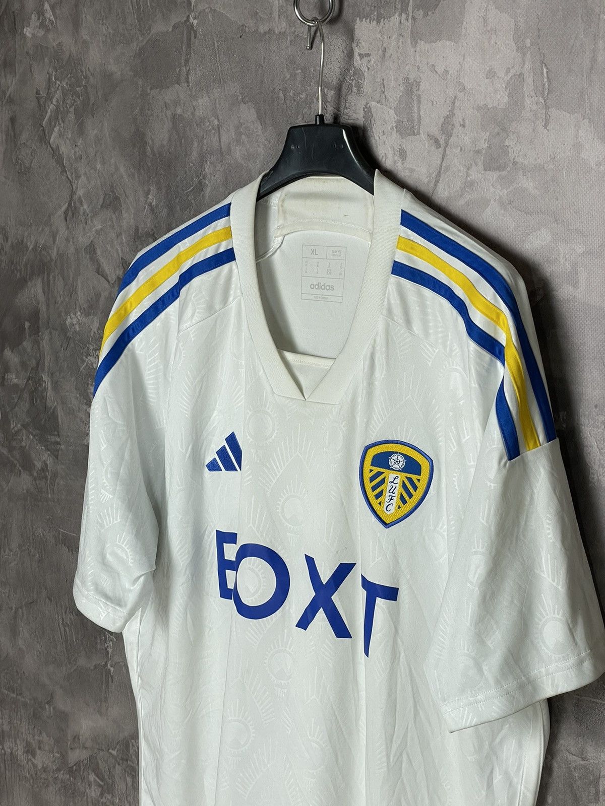Adidas × Vintage VINTAGE 2022 ADIDAS LEEDS UNITED LUFC SOCCER JERSEY Y2K HOME Size US XL / EU 56 / 4 - 8 Thumbnail