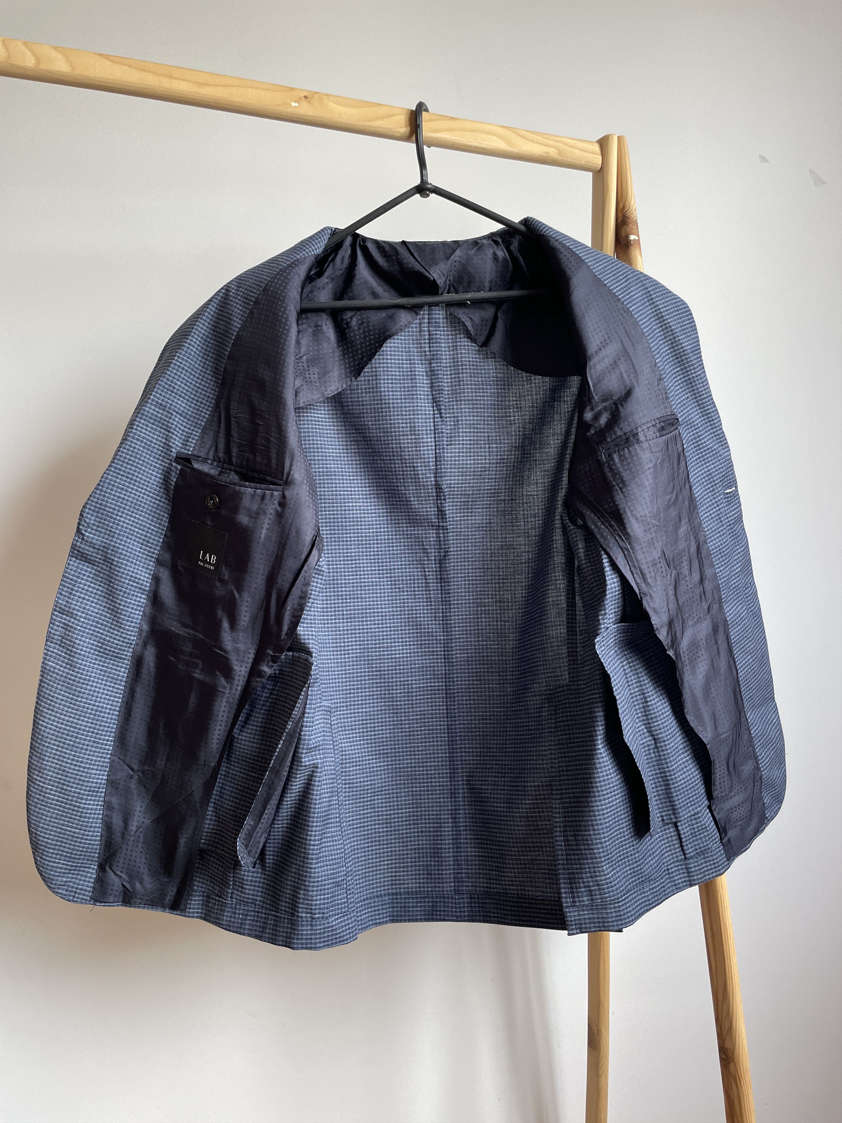 Pal Zileri Pal Zileri Lab Wool/Cotton Elbow Patches Unlined Blazer Size 40R - 3 Thumbnail
