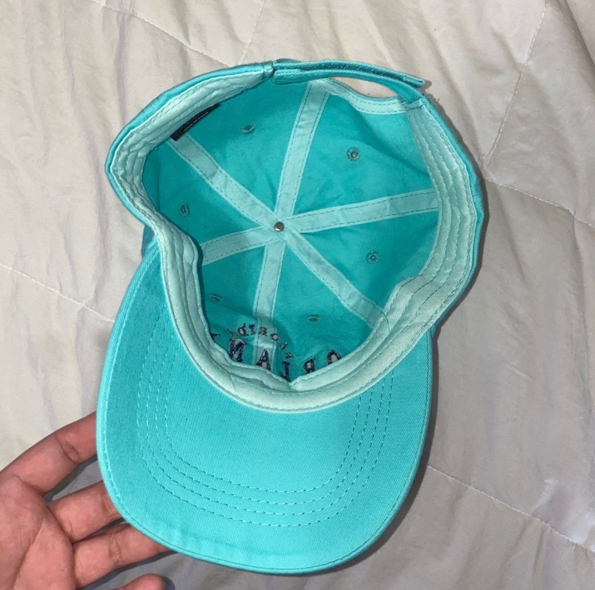Vintage Orlando Florida Classic Hat (Turquoise) one size adjustable Size ONE SIZE - 7 Thumbnail