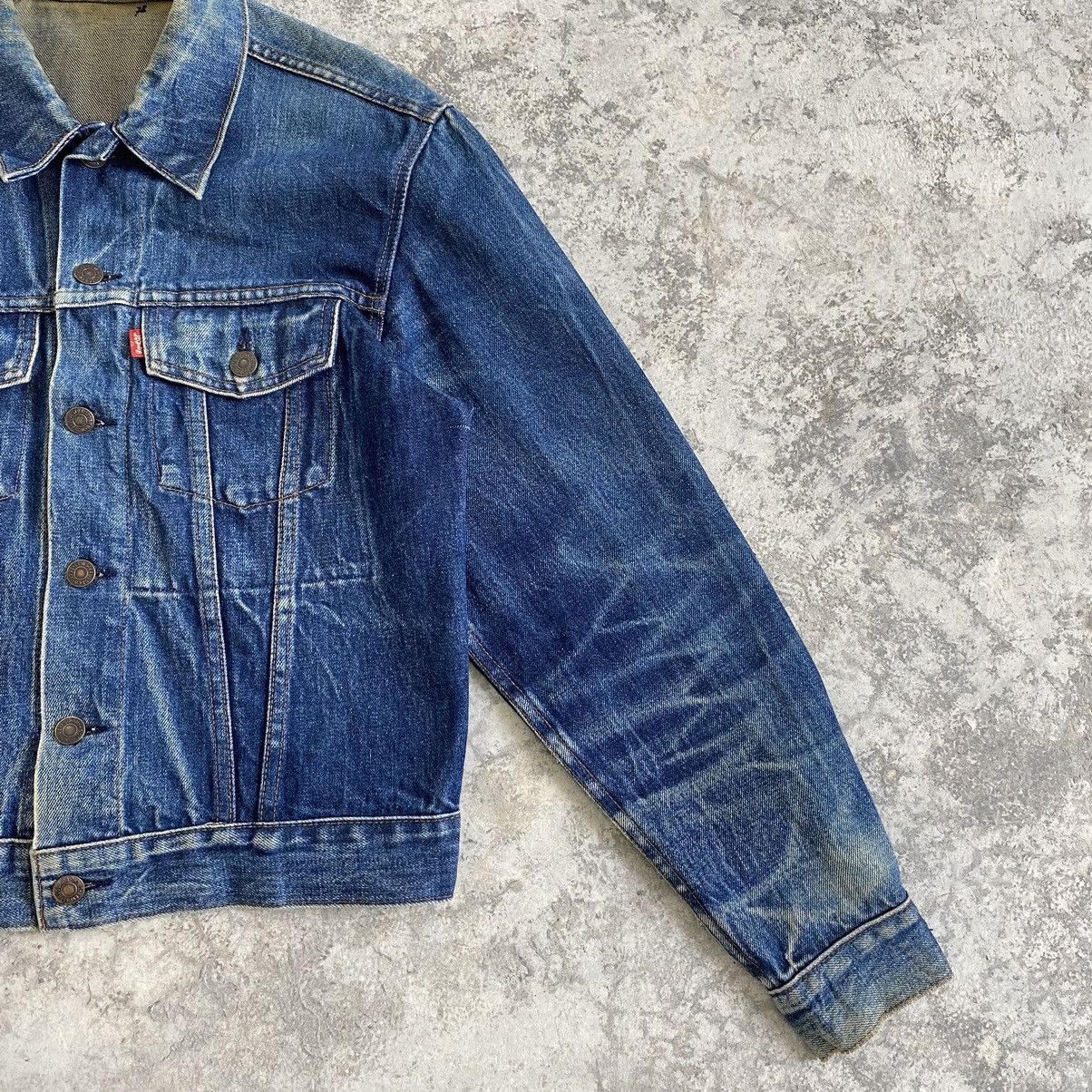 Levi's VTG 70’s Levi’s Type 3 Faded Honeycomb Trucker Denim Jacket Size US S / EU 44-46 / 1 - 2 Thumbnail