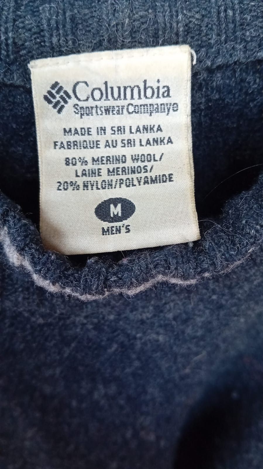 Columbia × Vintage Columbia Merino Blend Sweater Vintage F'01 sz M Size US M / EU 48-50 / 2 - 6 Thumbnail