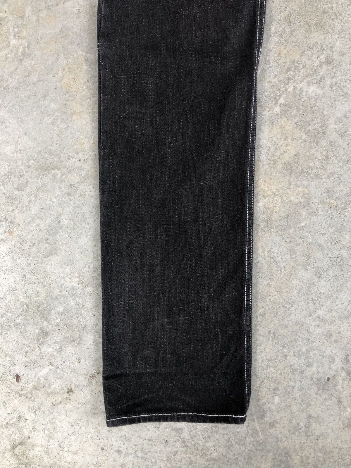 Japanese Brand Japanese Memory Special Double Waist Embroidered Logo Dis Size US 32 / EU 48 - 7 Thumbnail