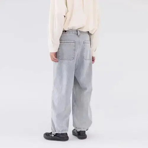 Other 20AW Indigo Union Japan Denim Light Blue Washed Pants Size US 30 / EU 46 - 4 Thumbnail