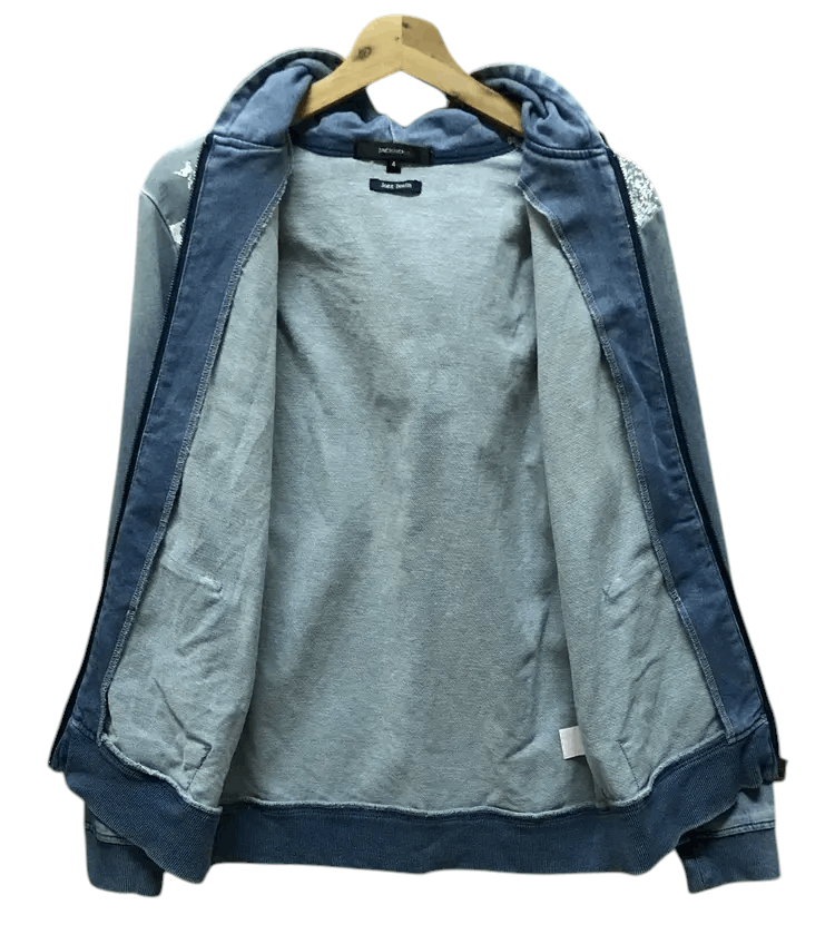 JACKROSE Jack Rose Jogg Denim Hoodies Size US M / EU 48-50 / 2 - 2 Thumbnail