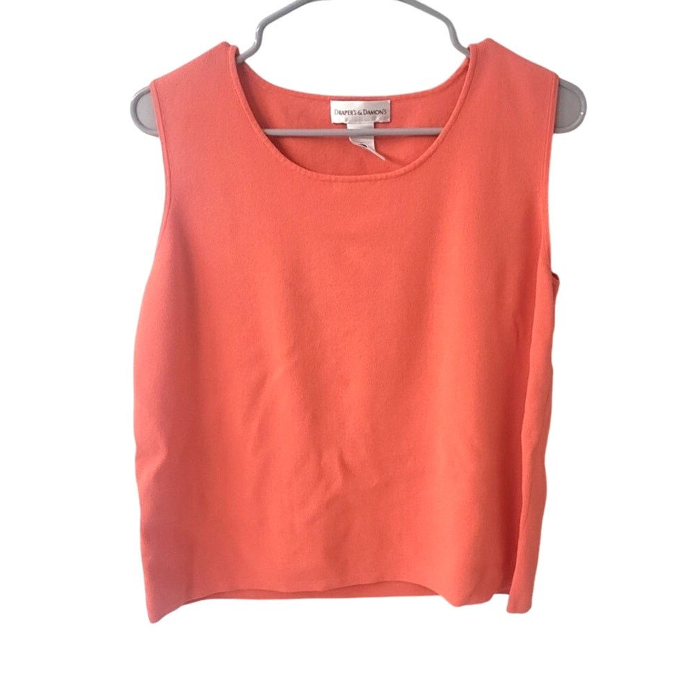 Other Draper's & Damon Coral Sleeveless Shirt - XL Size XL / US 12-14 / IT 48-50 - 1 Thumbnail