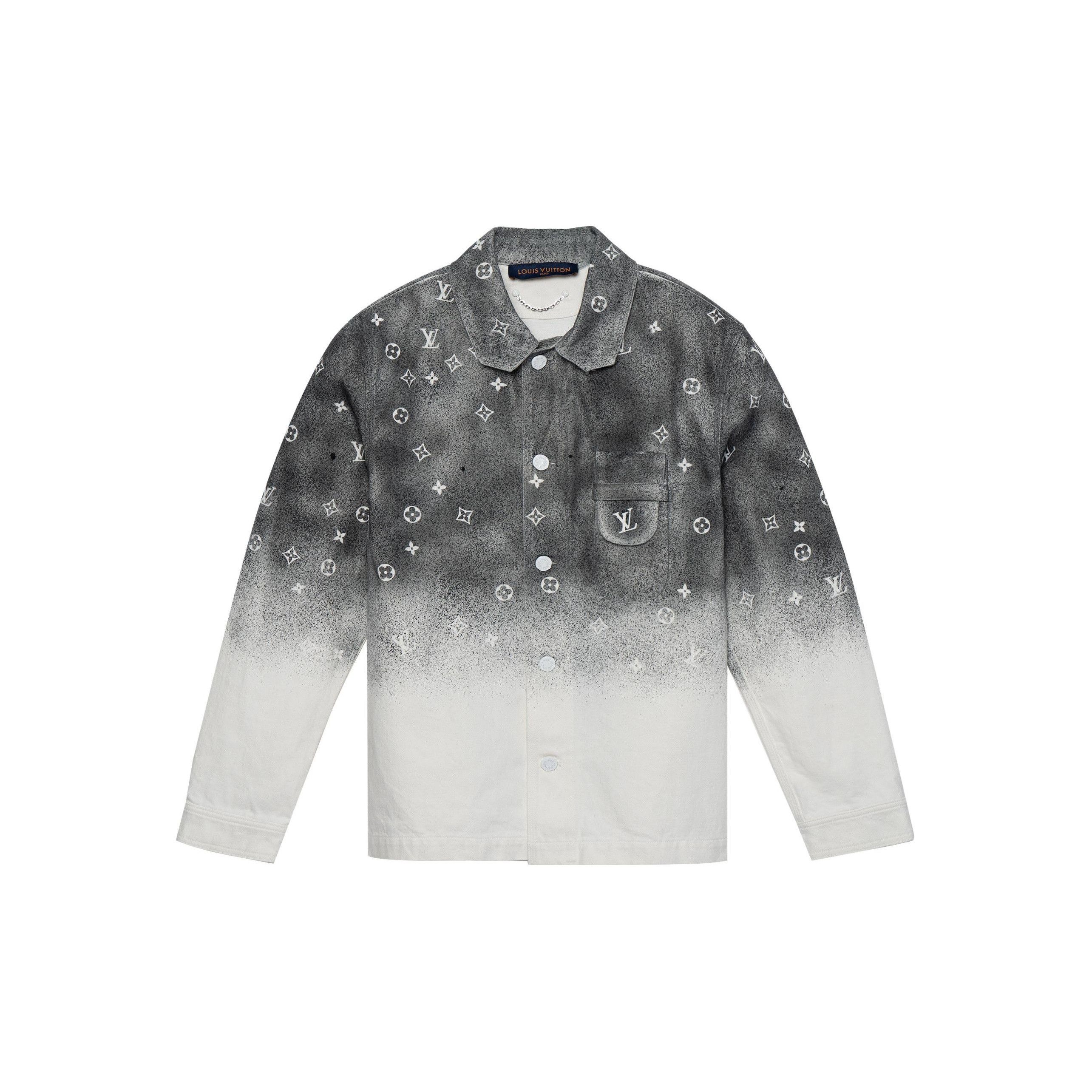 Louis Vuitton Louis Vuitton Monogram Gradient Denim Shirt XL Size US XL / EU 56 / 4 - 1 Thumbnail