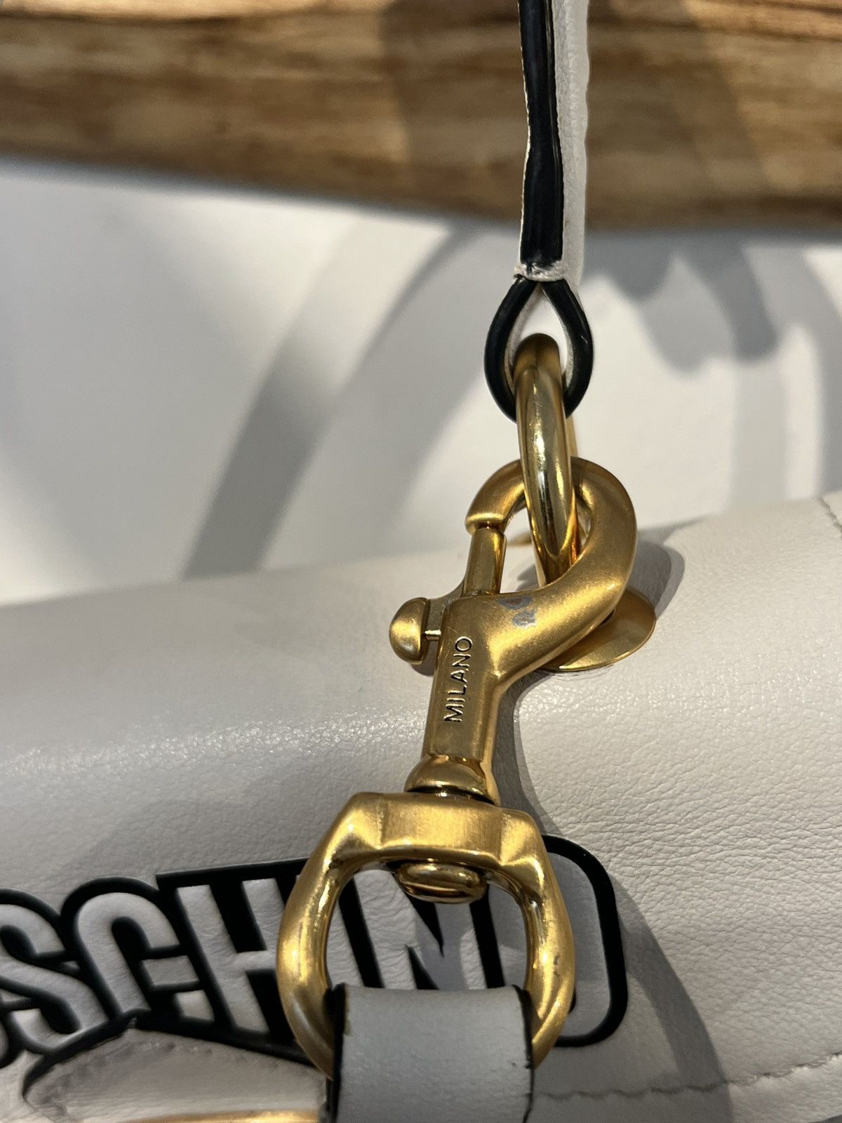 Moschino Rare Moschino Teddy Hidden Lock Two Way Bag ~ Authentic Size ONE SIZE - 7 Thumbnail