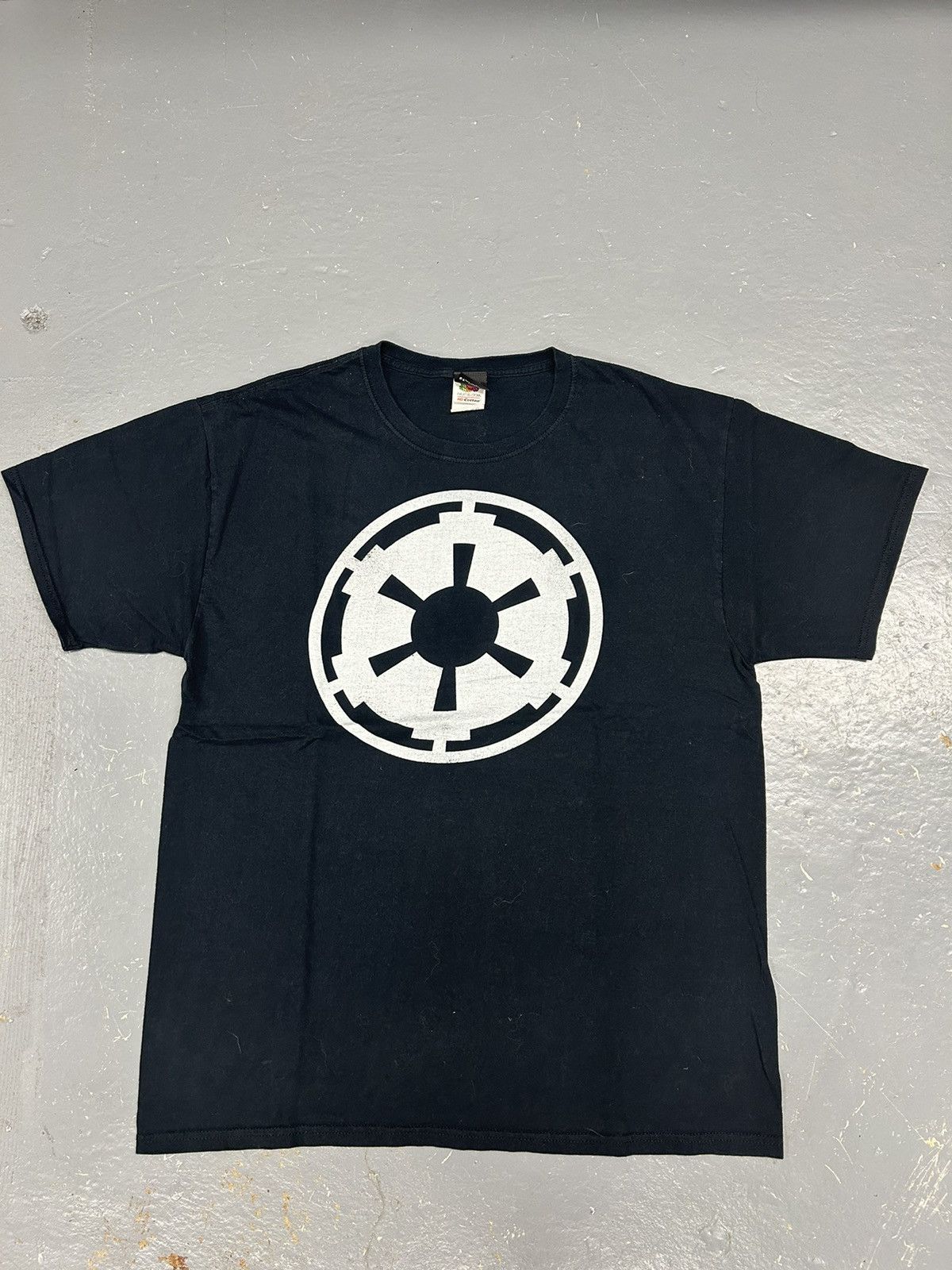Star Wars Crazy Vintage Y2K Black Star Wars Graphic Logo Tee Shirt Size US L / EU 52-54 / 3 - 1 Thumbnail
